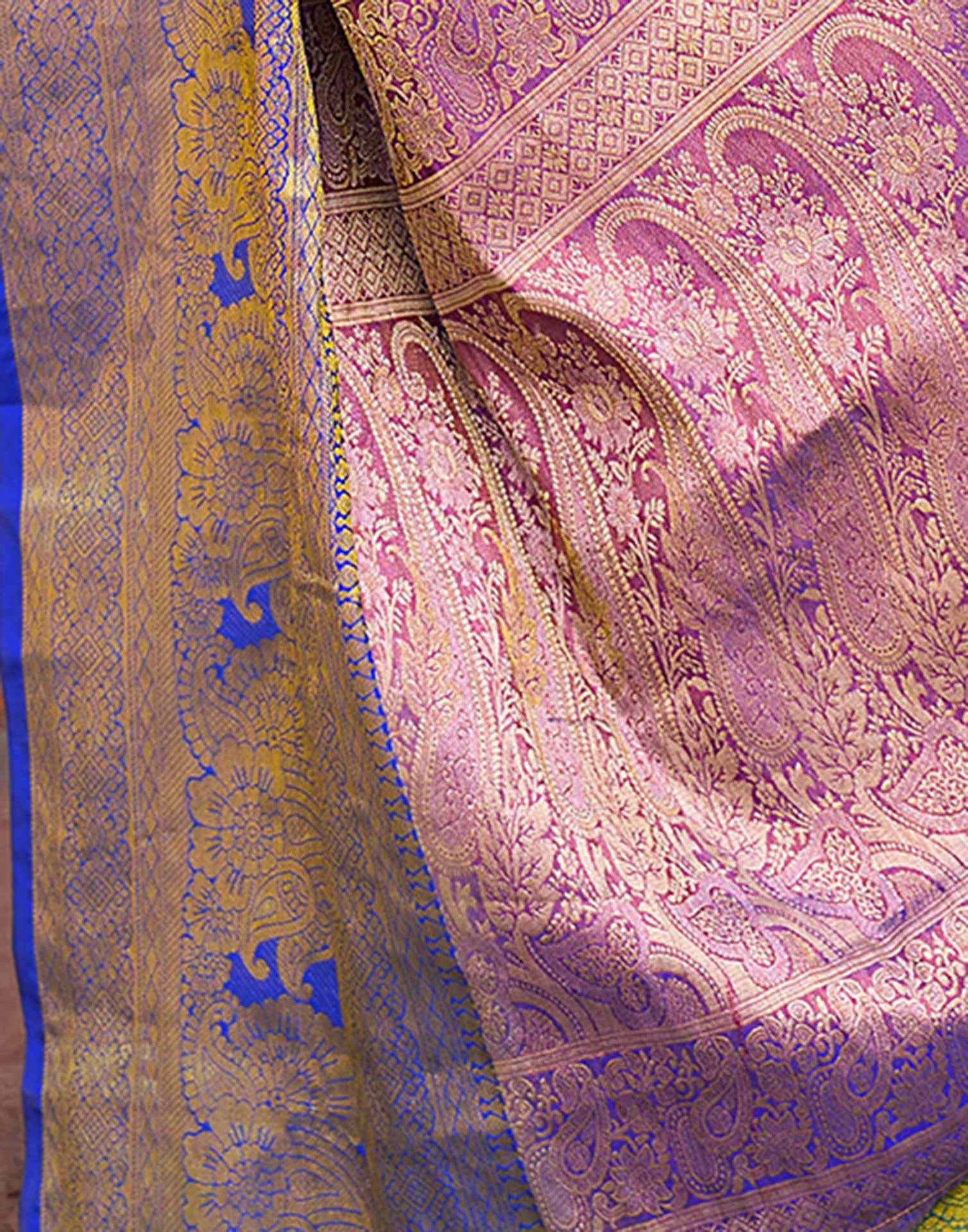 Green Silk Woven Kanjivaram Saree