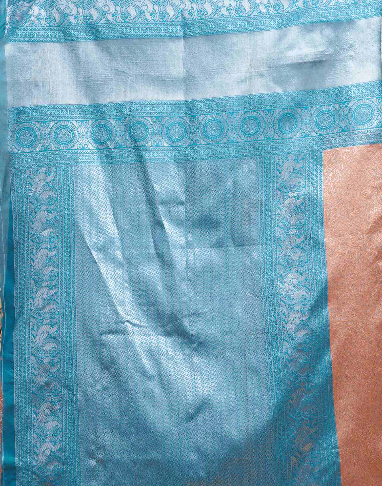 Brown Silk Woven Kanjivaram Saree