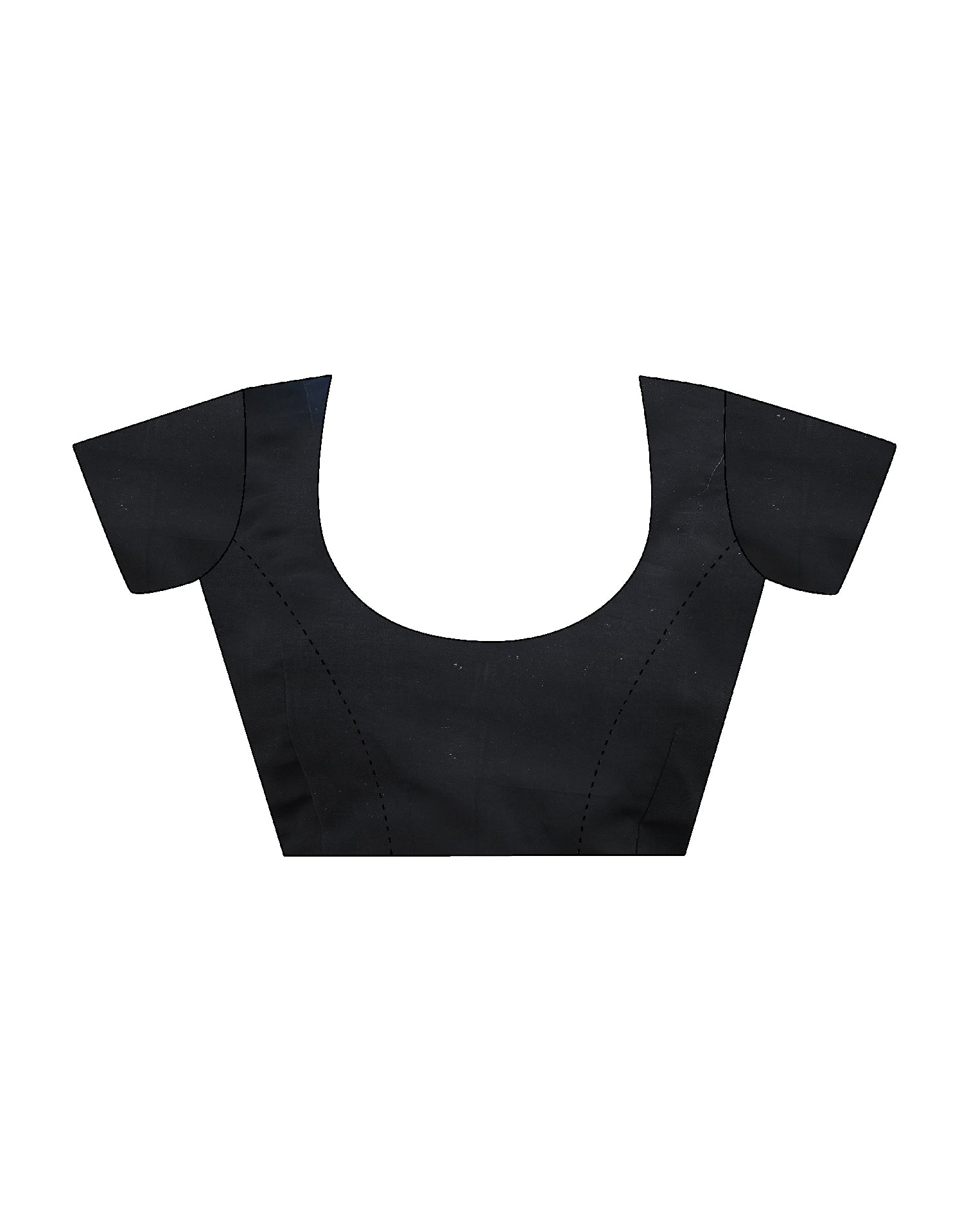 Black Georgette Stone Work Swarovski Saree