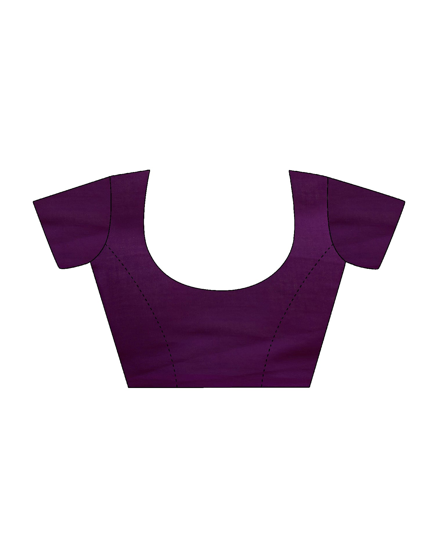 Wine Georgette Stone Work Swarovski Saree