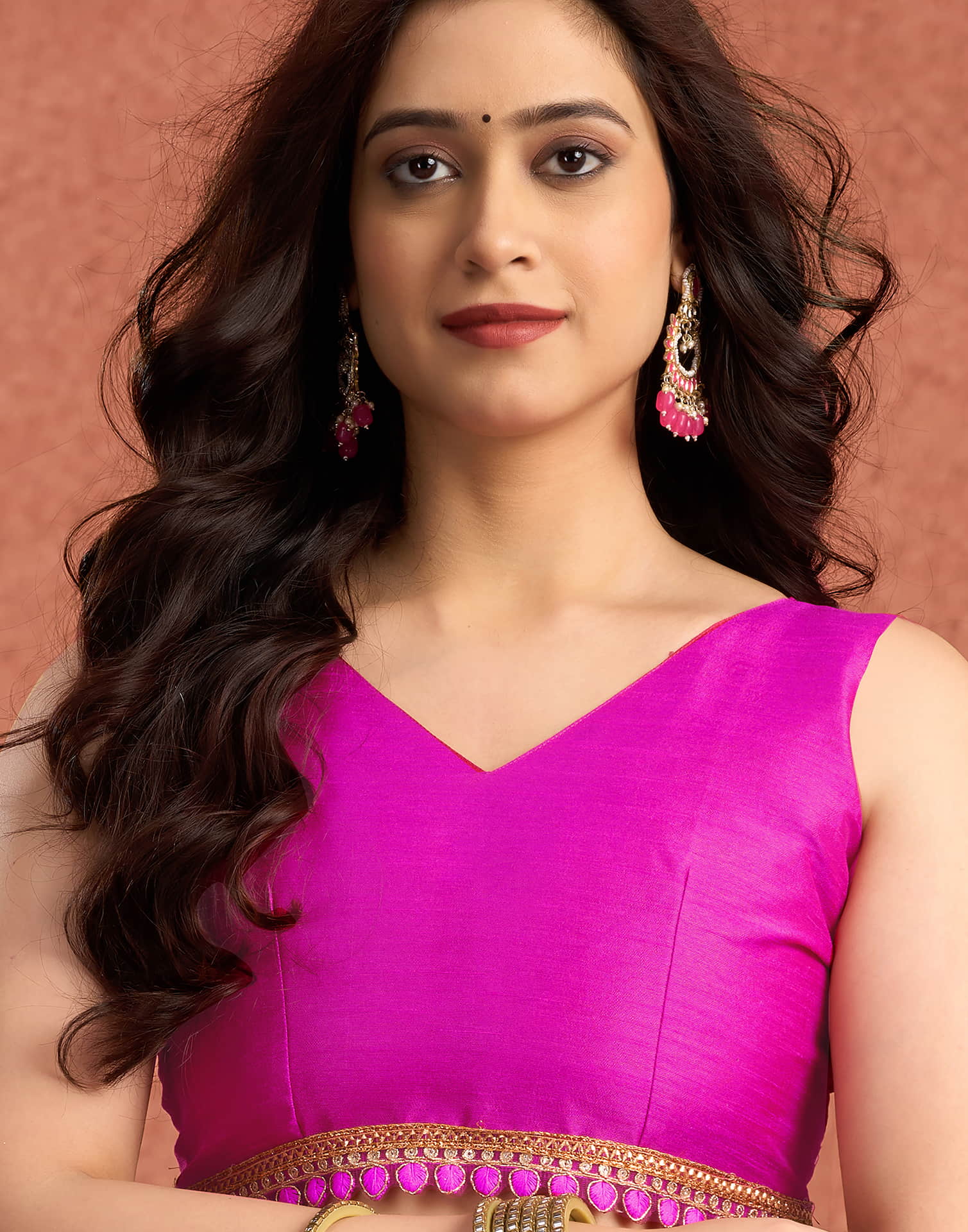 Black Georgette Lace Solid Saree