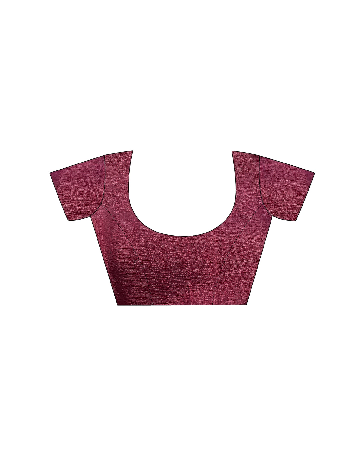 Off White Cotton Blend Printed Saree