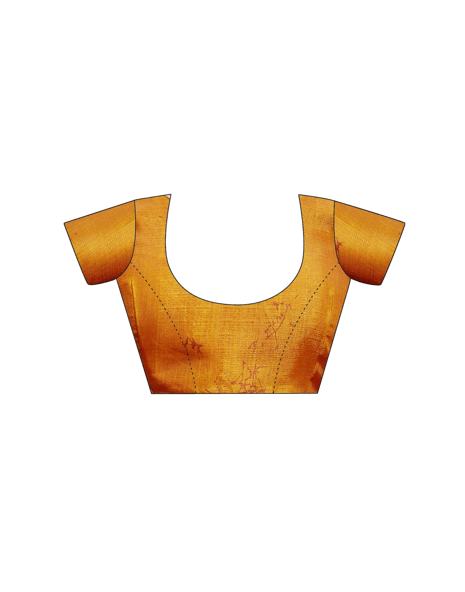 Off White Cotton Blend Printed Saree