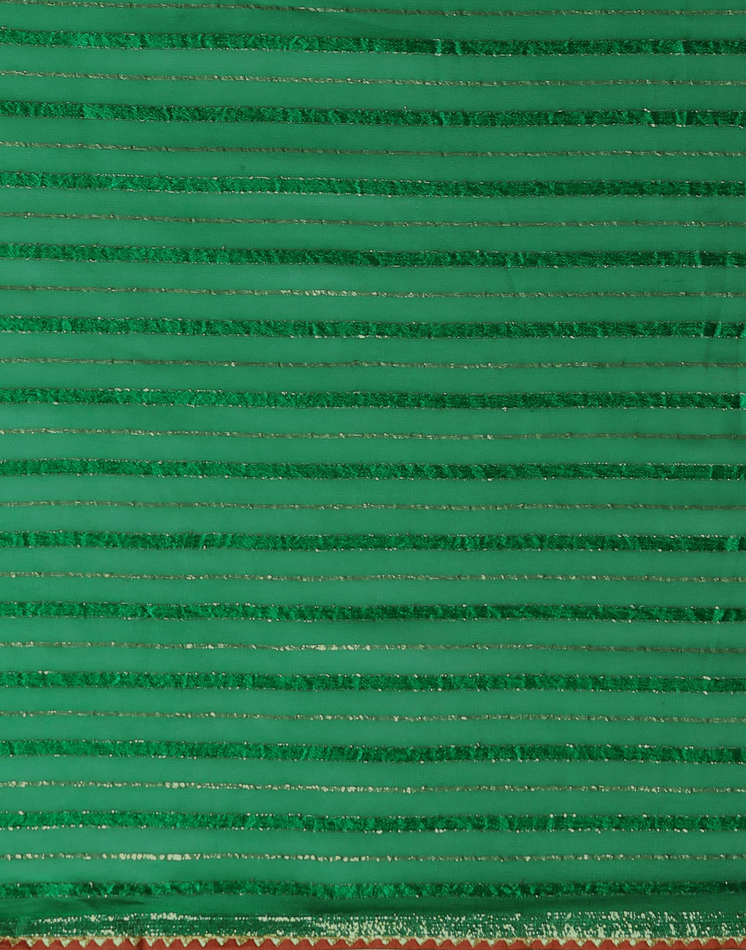 Green Georgette Zari Woven Saree