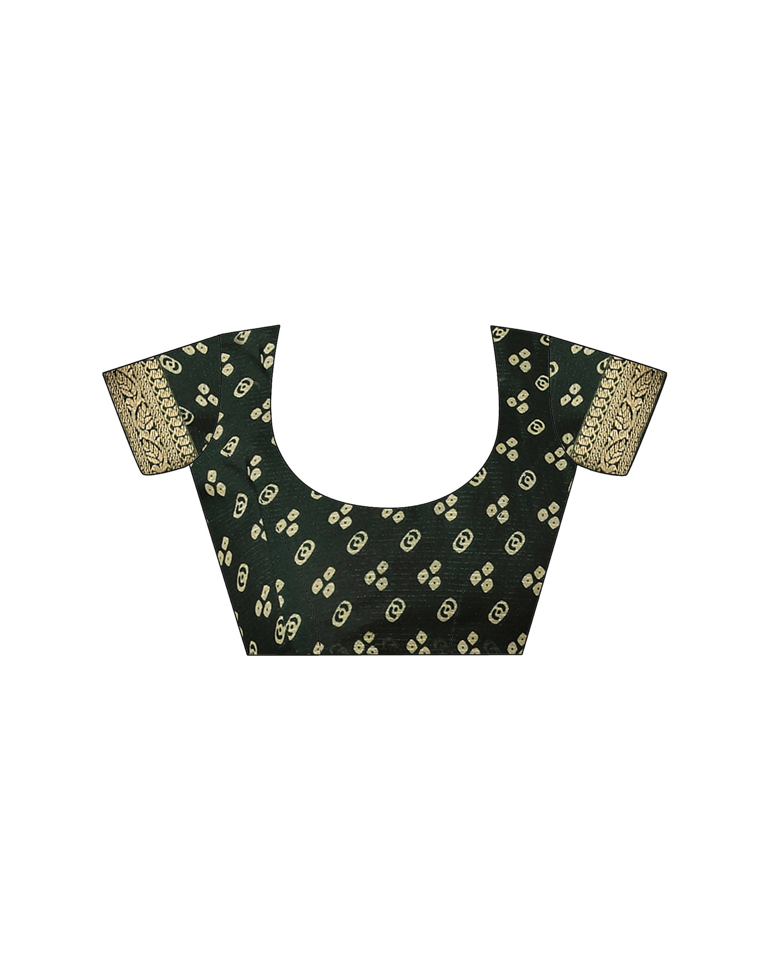 Rani Pink Georgette Printed Bandhani Saree