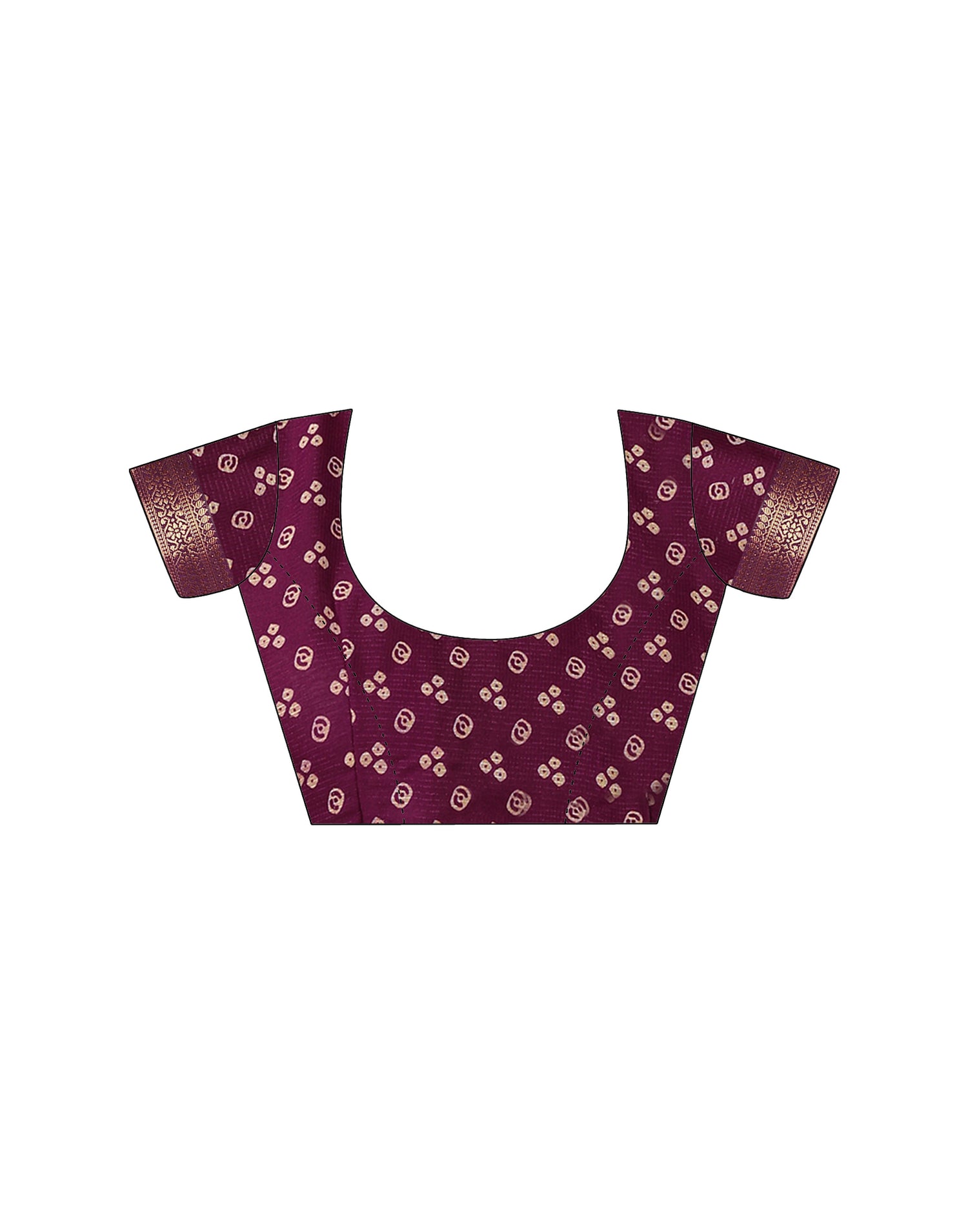 Teal Green Georgette Printed Bandhani Saree