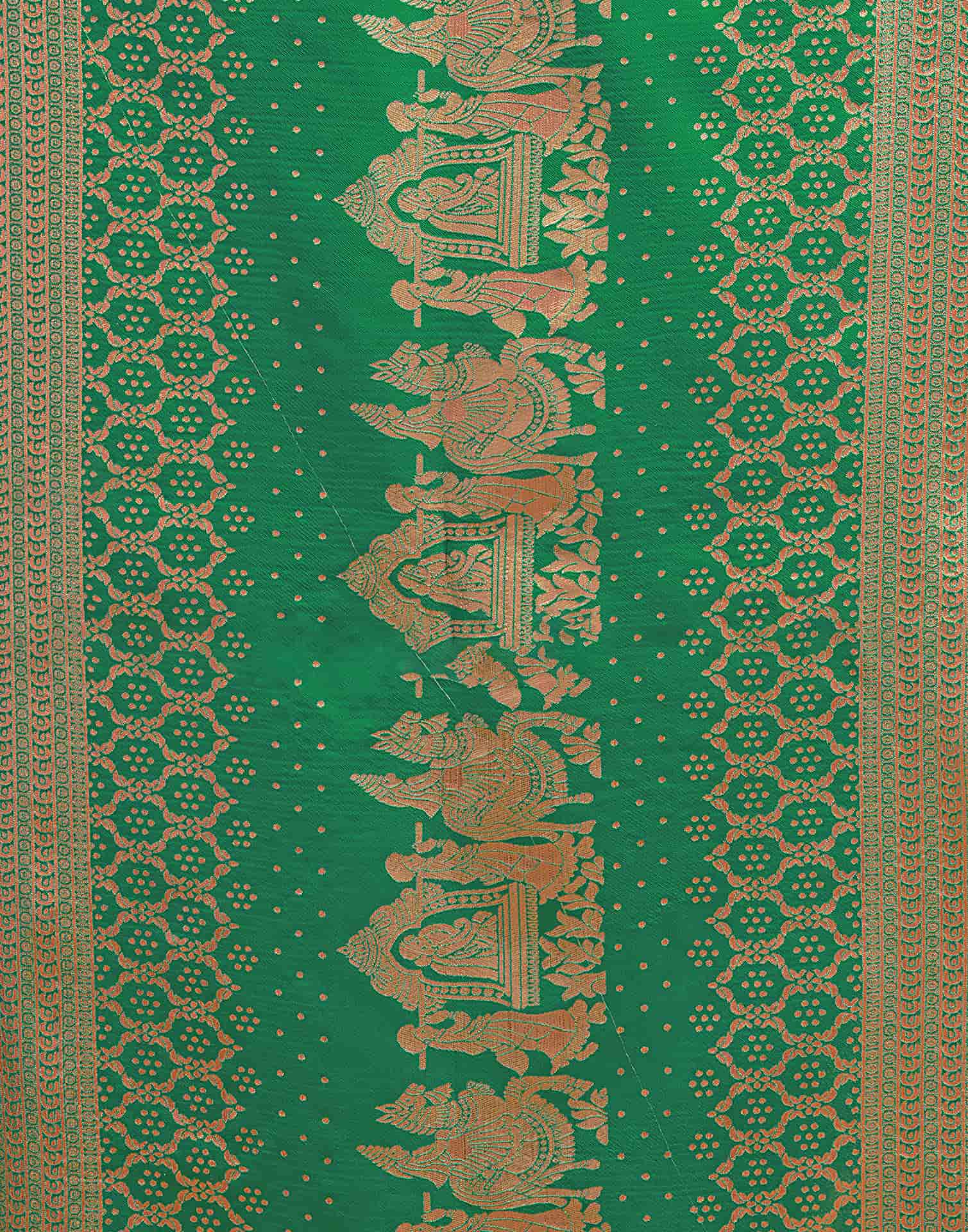 Red Silk Woven Saree