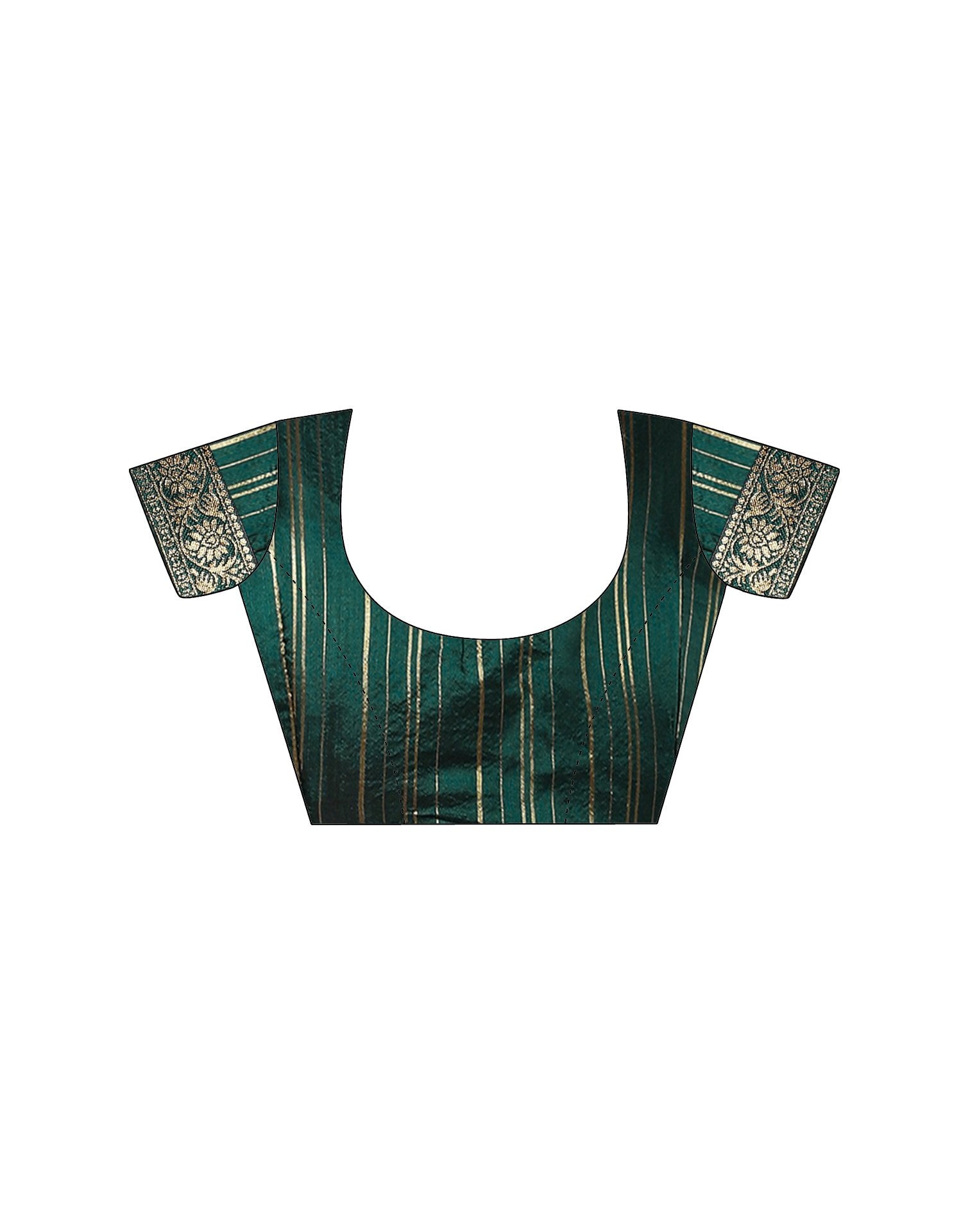 Rama Blue Georgette Stone Work Swarovski Saree