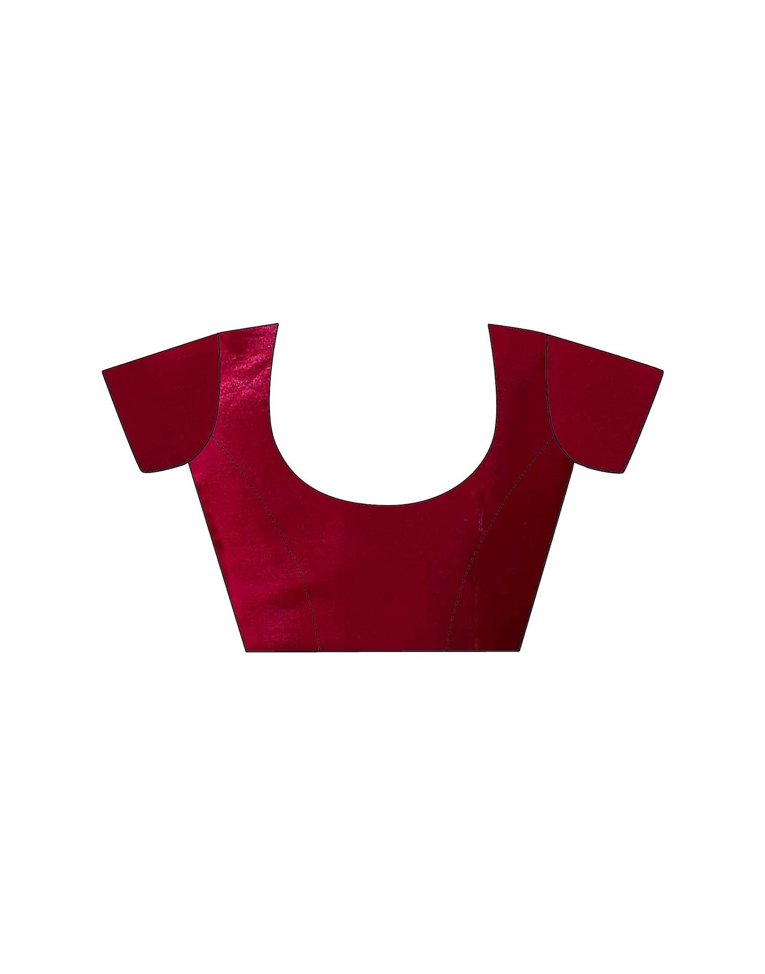 Red Georgette Sequence Embroidery Saree