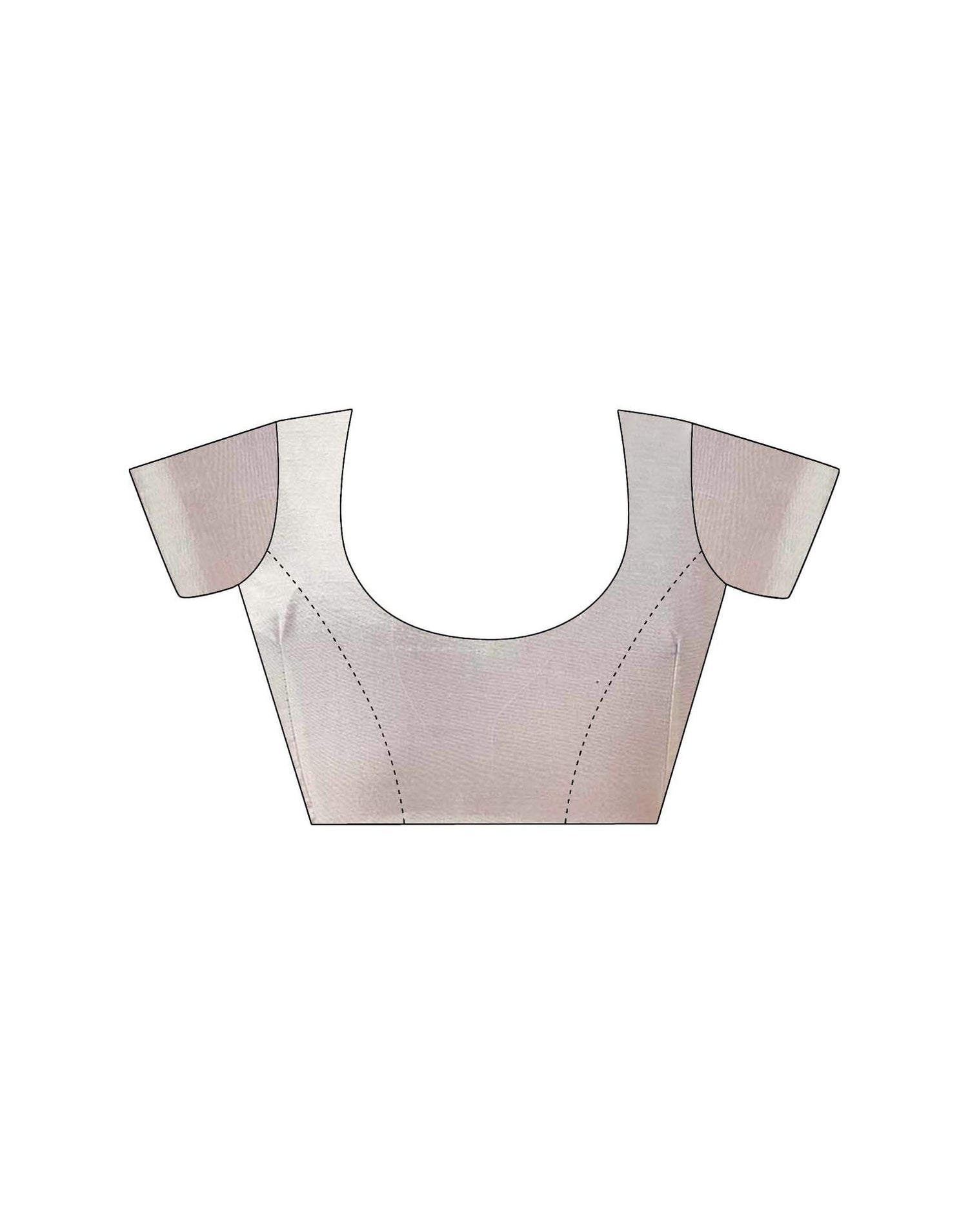 White Georgette Sequence Embroidery Saree