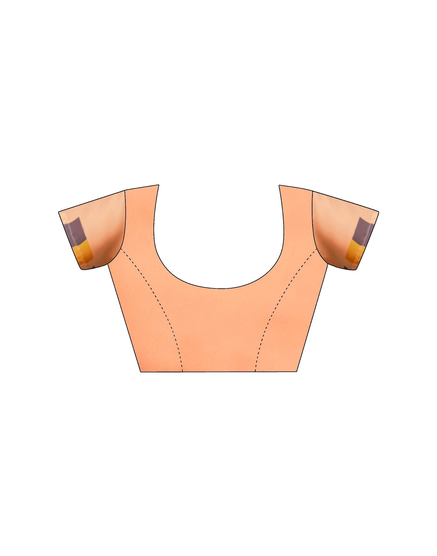 Handsfree Red Satin Printed Saree