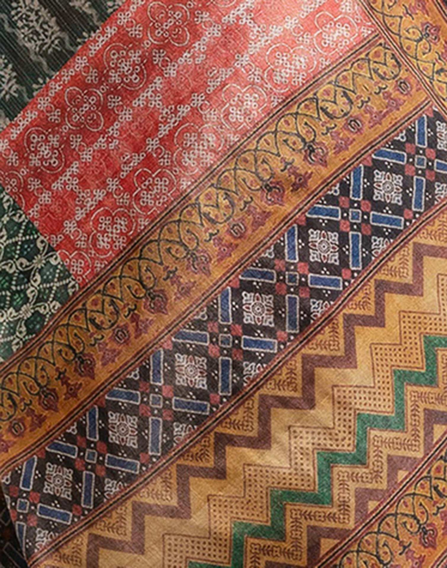 Multicoloured Cotton Printed Saree