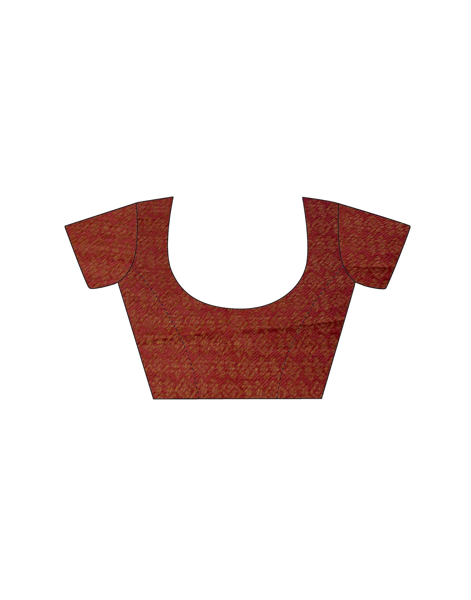 Red Silk Woven Kanjivaram Saree