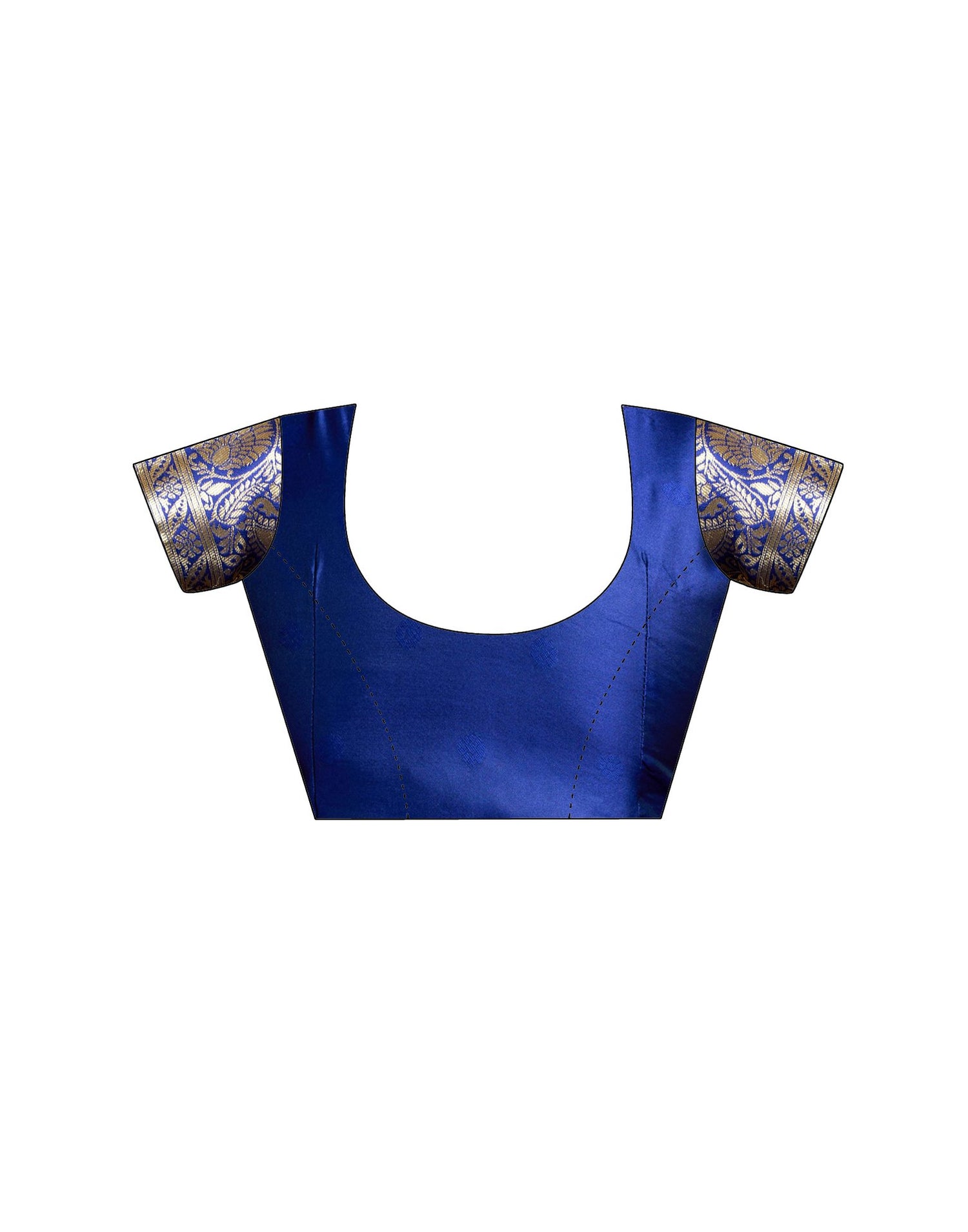 Teal Green Silk Woven Banarasi Saree