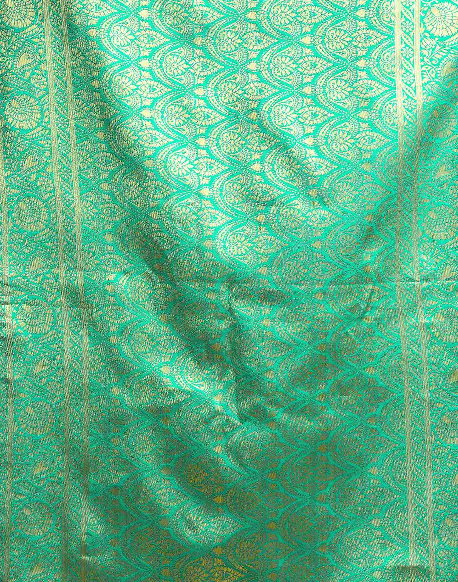 Dark Wine Silk Woven Banarasi Saree
