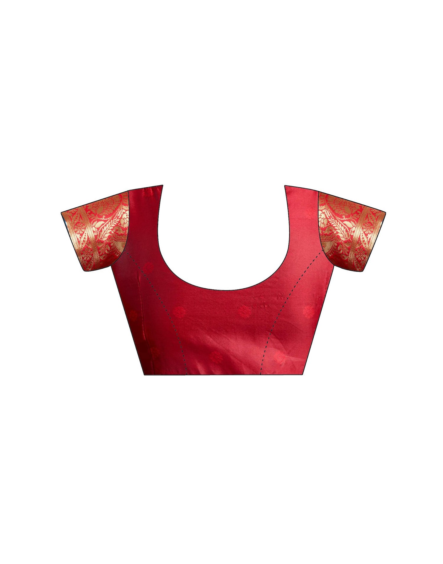 Blue Silk Woven Banarasi Saree