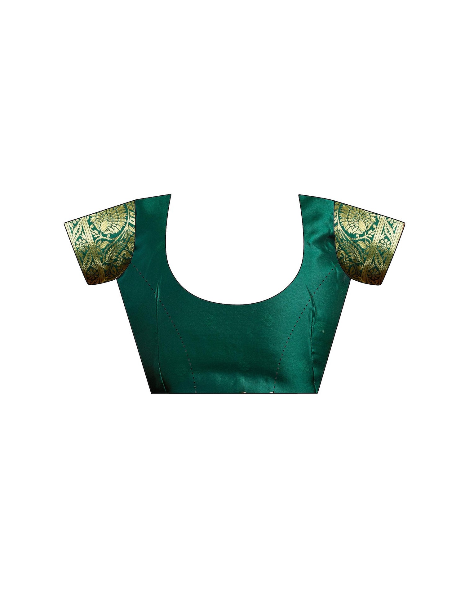 Maroon Silk Woven Banarasi Saree