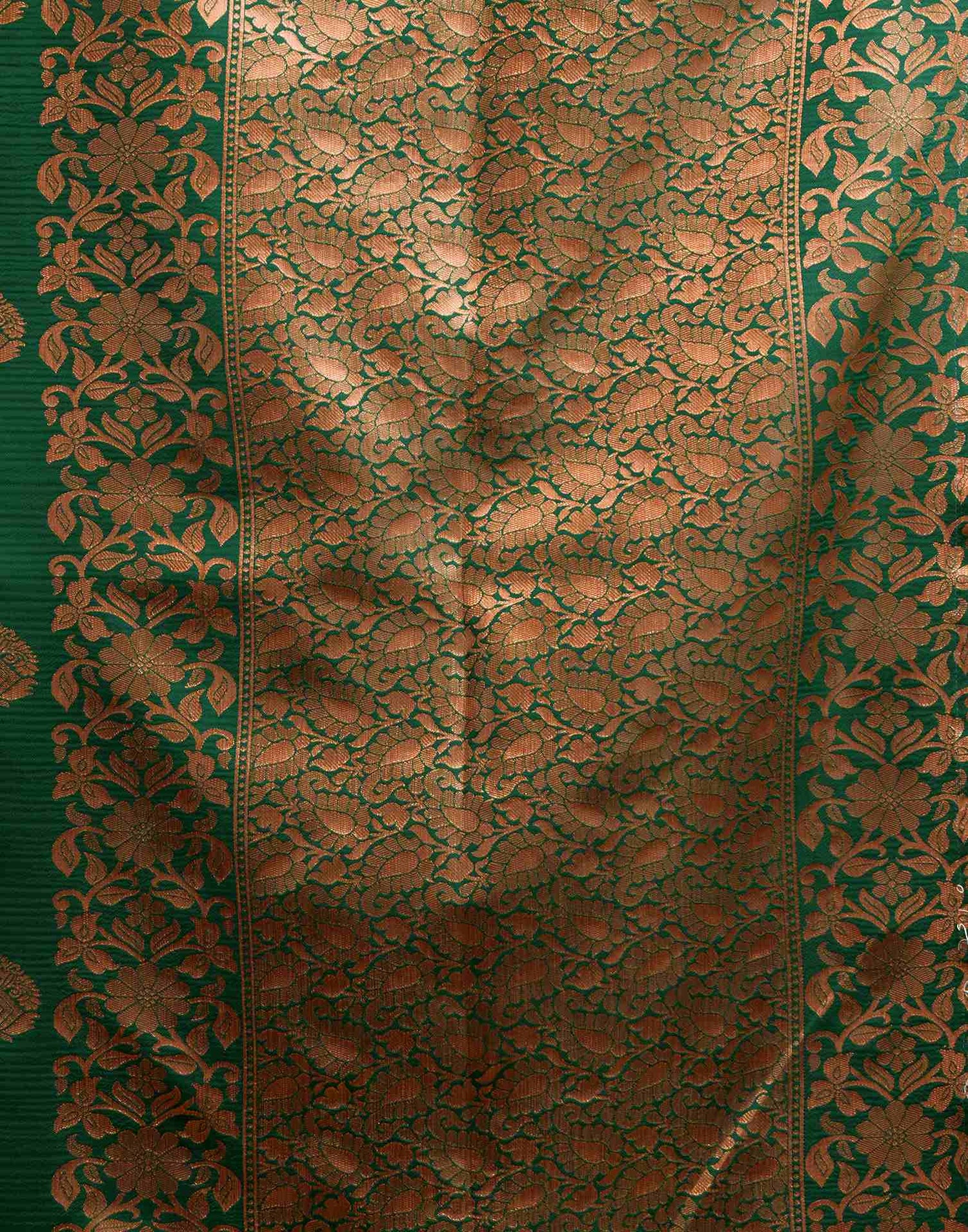 Green Silk Woven Saree