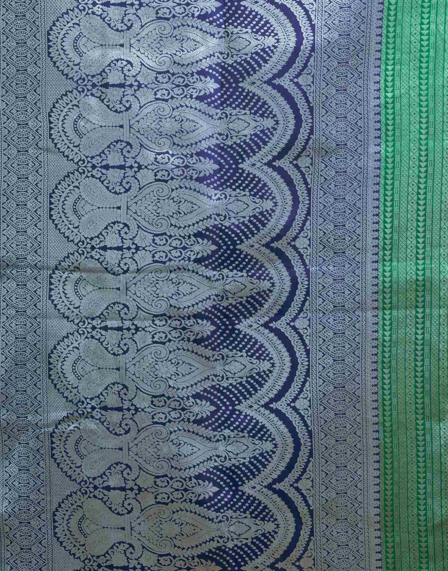 Green Silk Woven Kanjivaram Saree