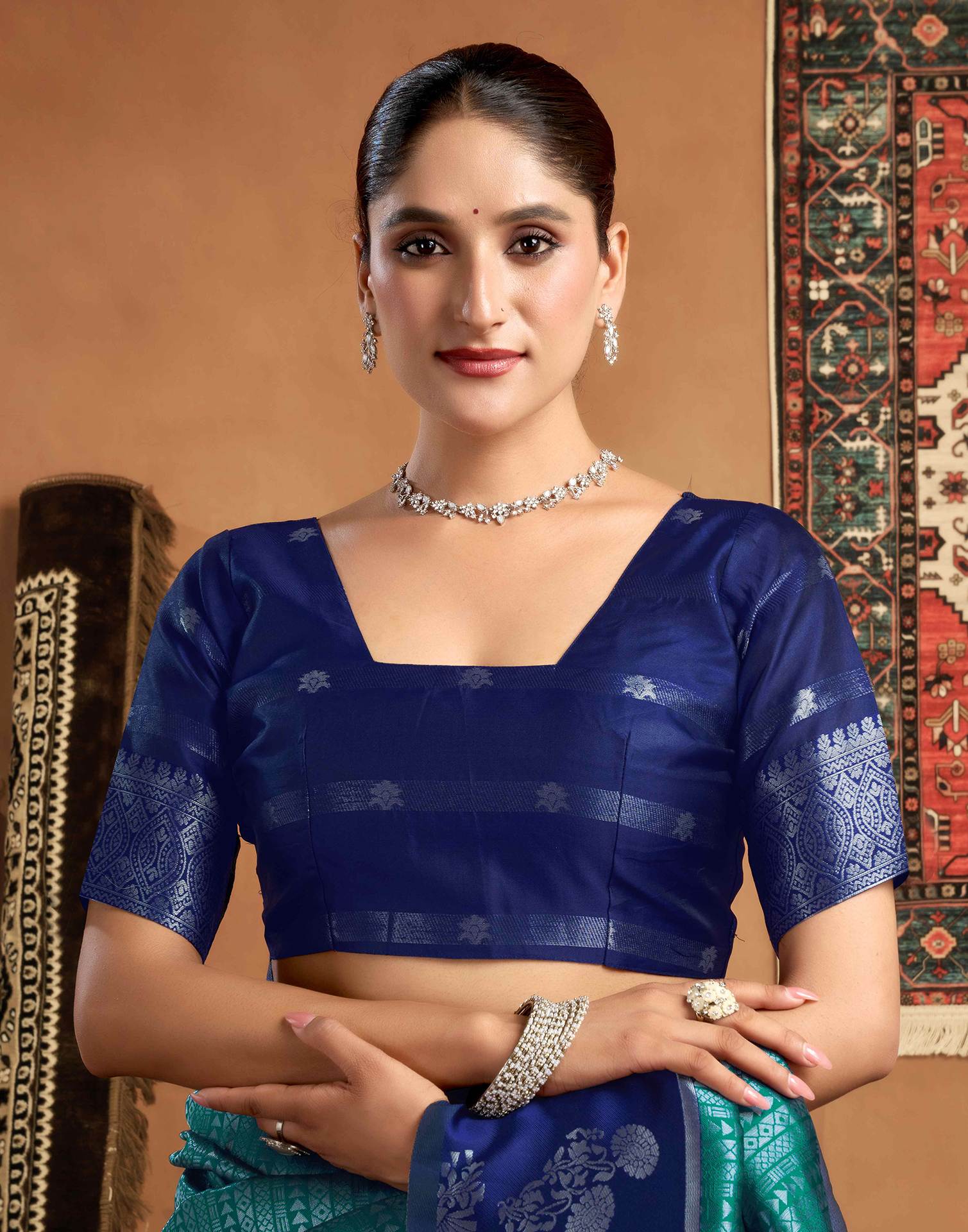 Green Silk Woven Kanjivaram Saree