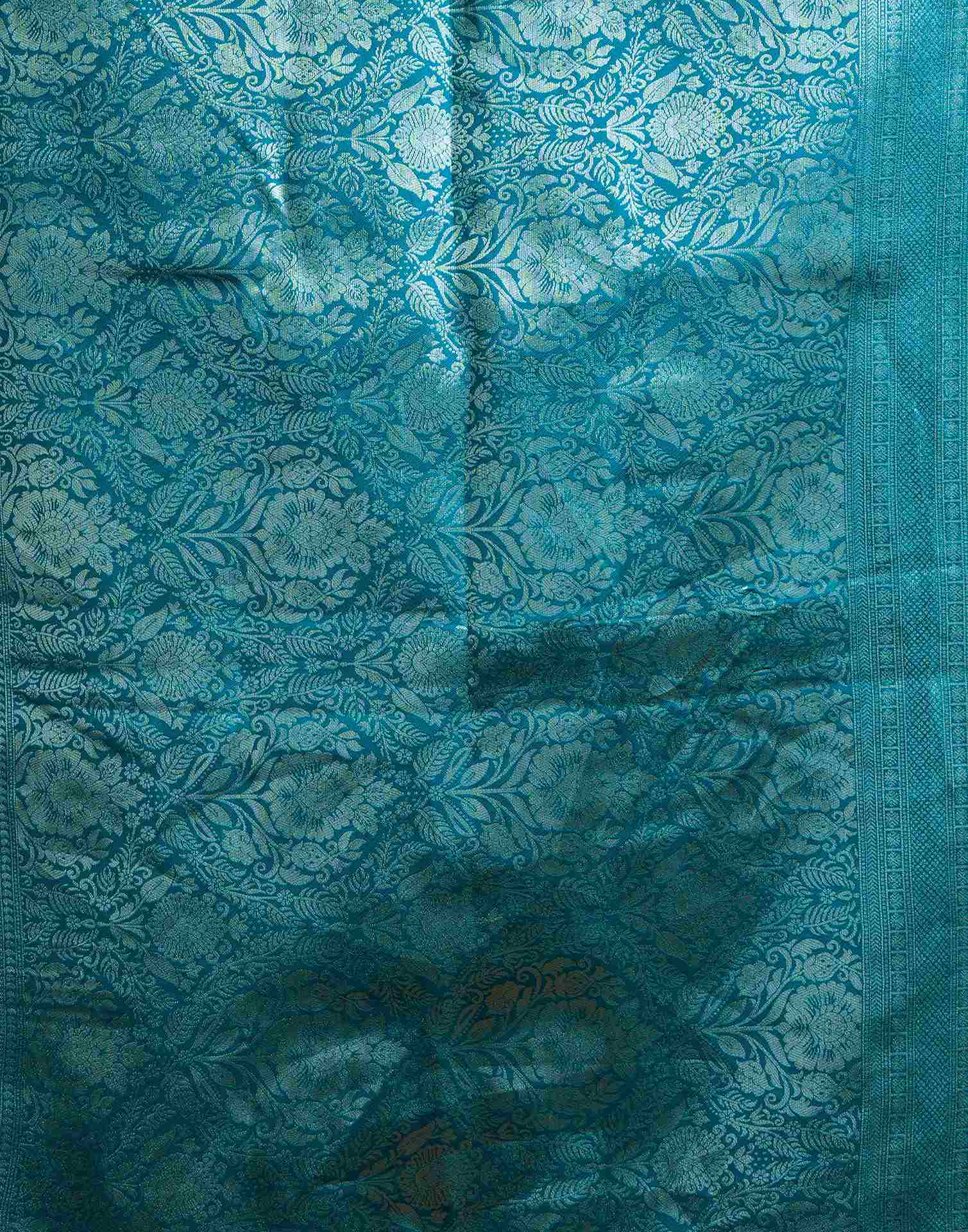 Green Silk Woven Kanjivaram Saree