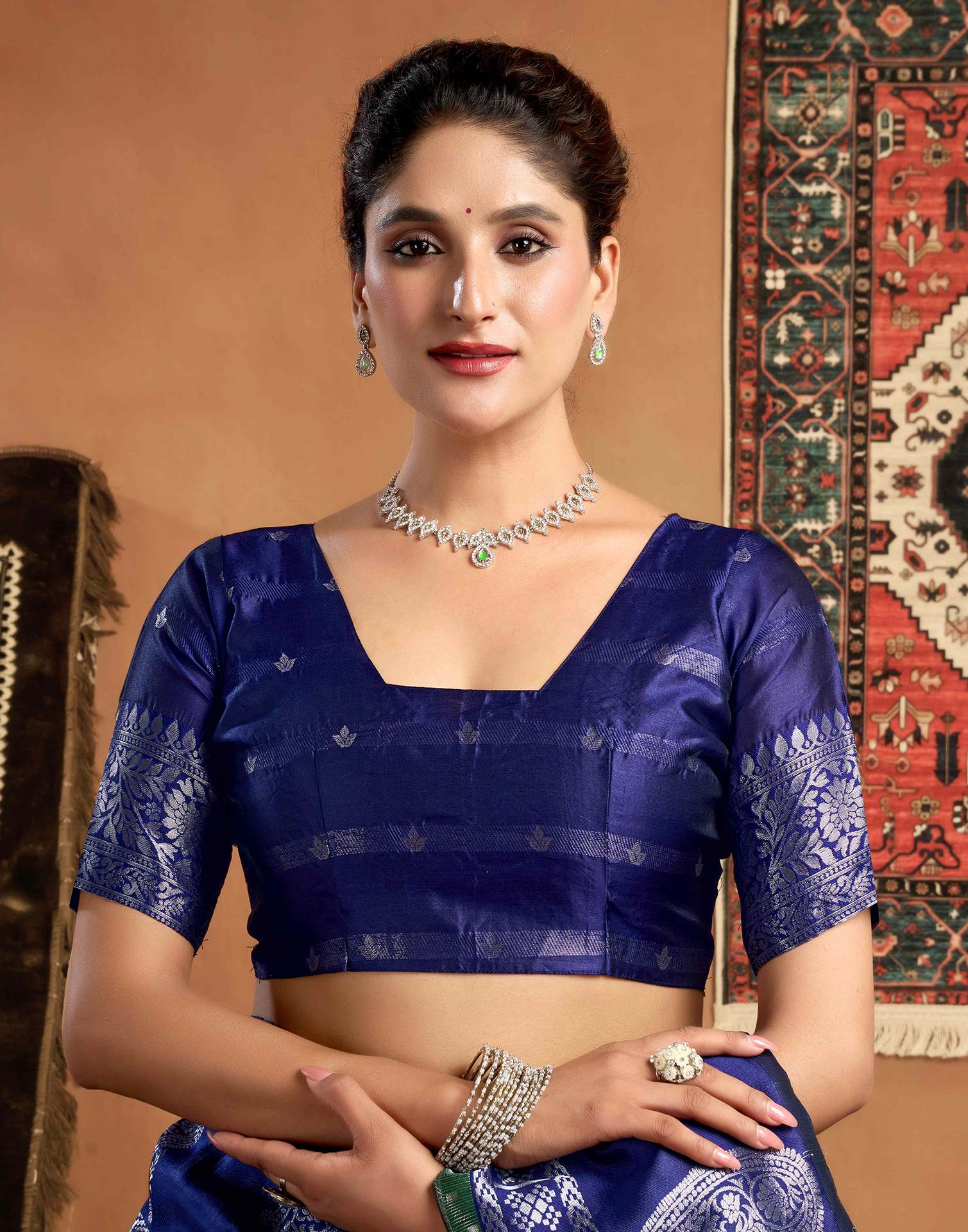 Green Silk Woven Kanjivaram Saree