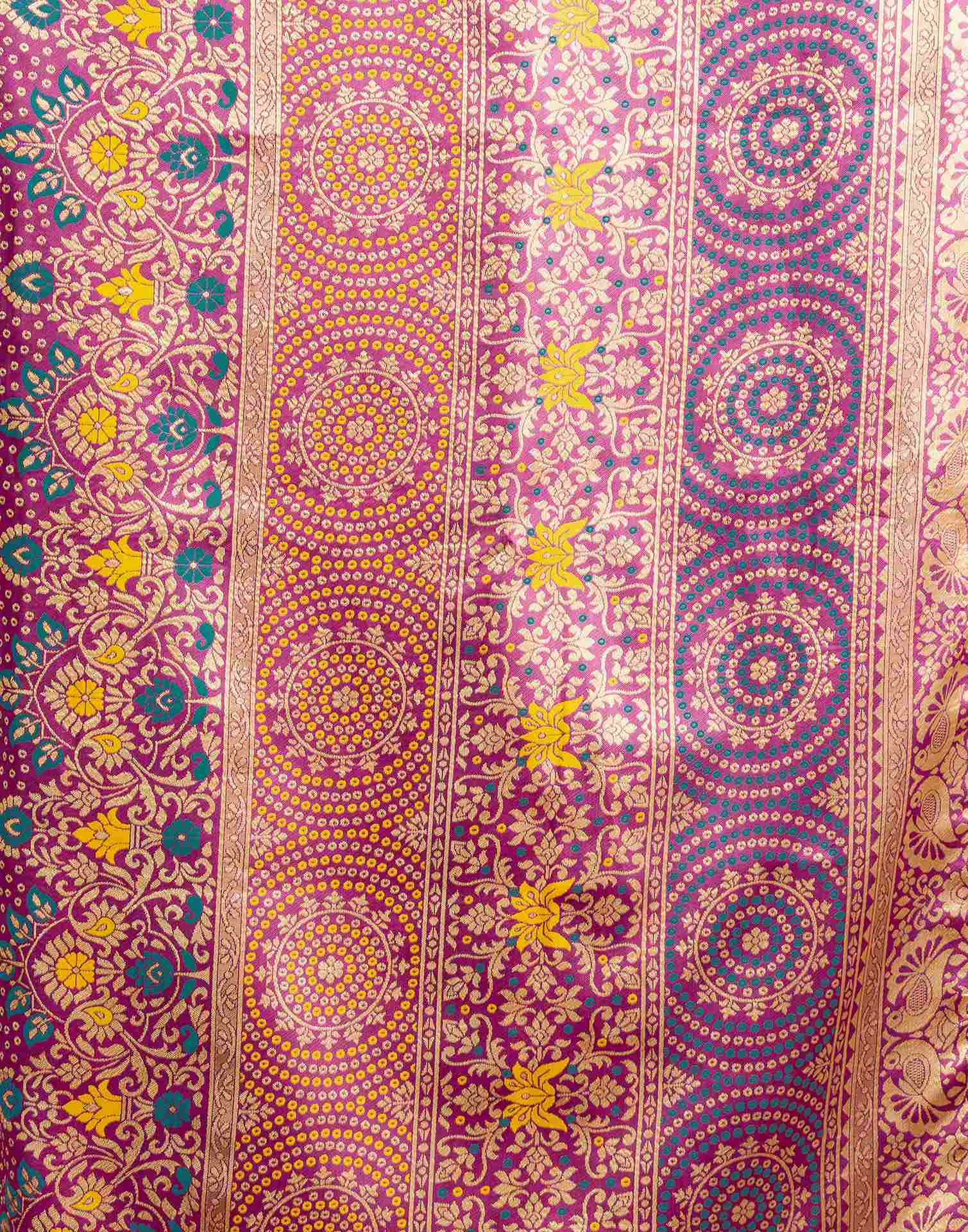 Green Silk Woven Patola Saree
