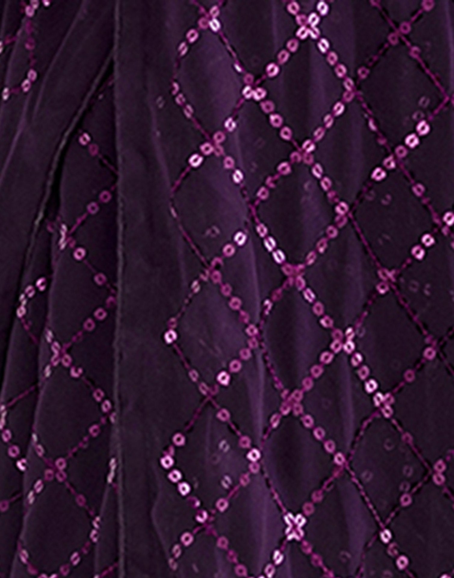 Ready To Wear Wine Georgette Sequence Work Saree