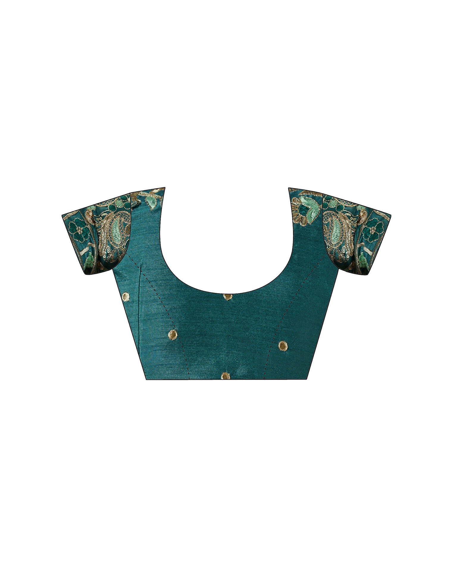 Green Silk Woven Saree