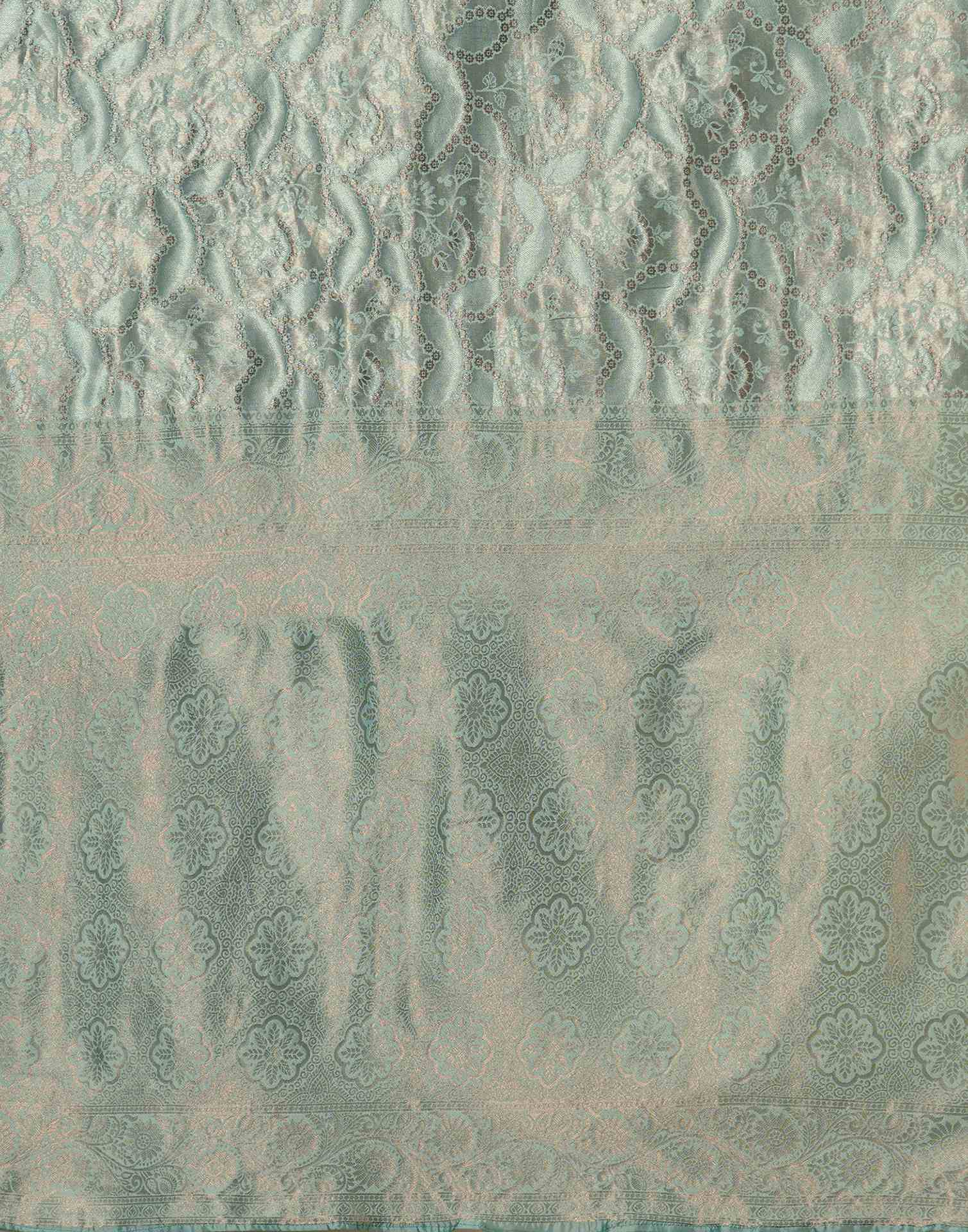 Green Silk Woven Saree