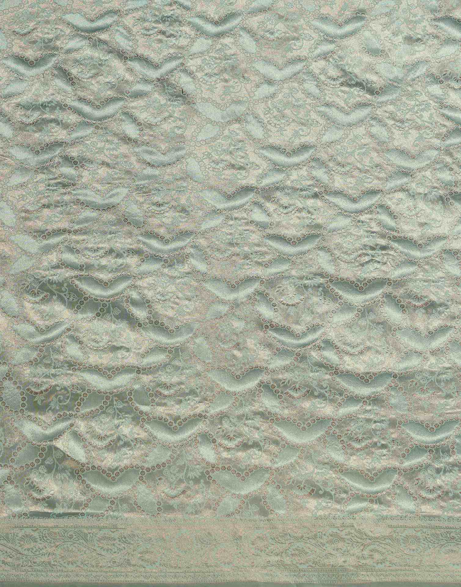 Green Silk Woven Saree