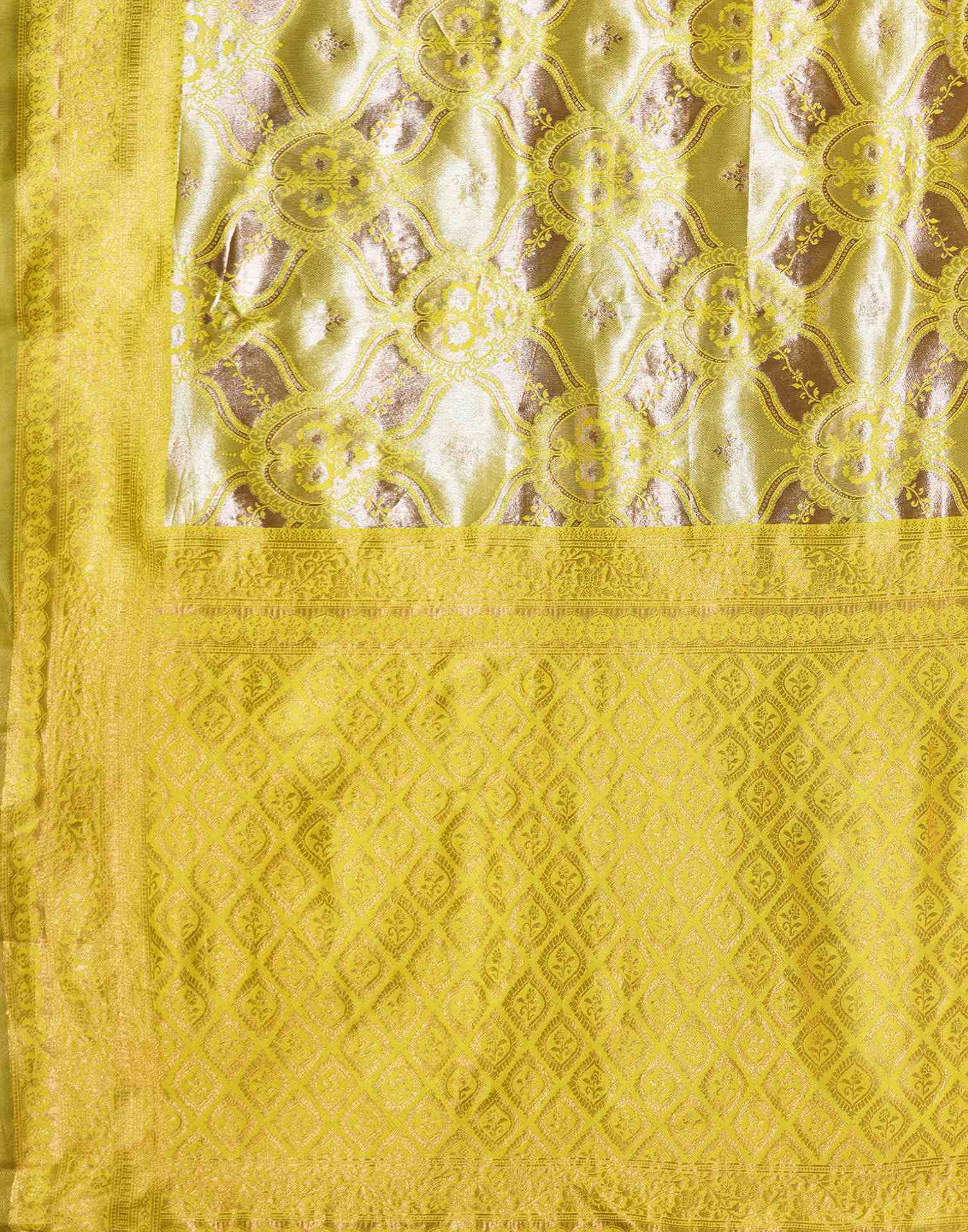 Green Silk Woven Saree