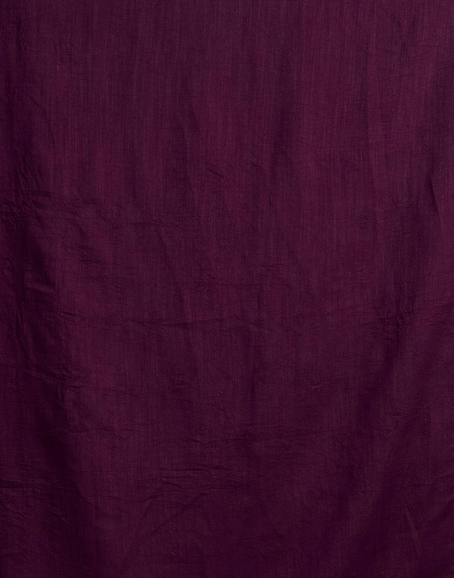 Purple Vichitra Silk Lace Plain Saree