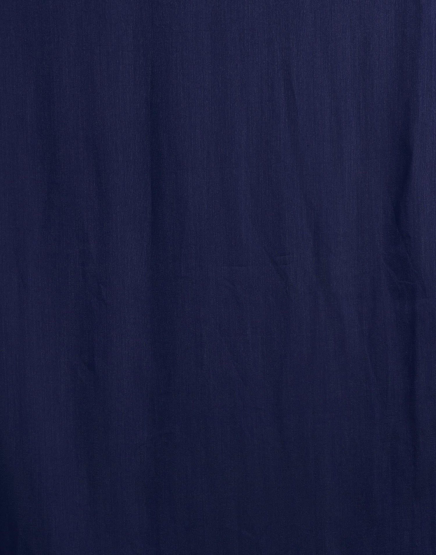 Blue Vichitra Silk Lace Plain Saree