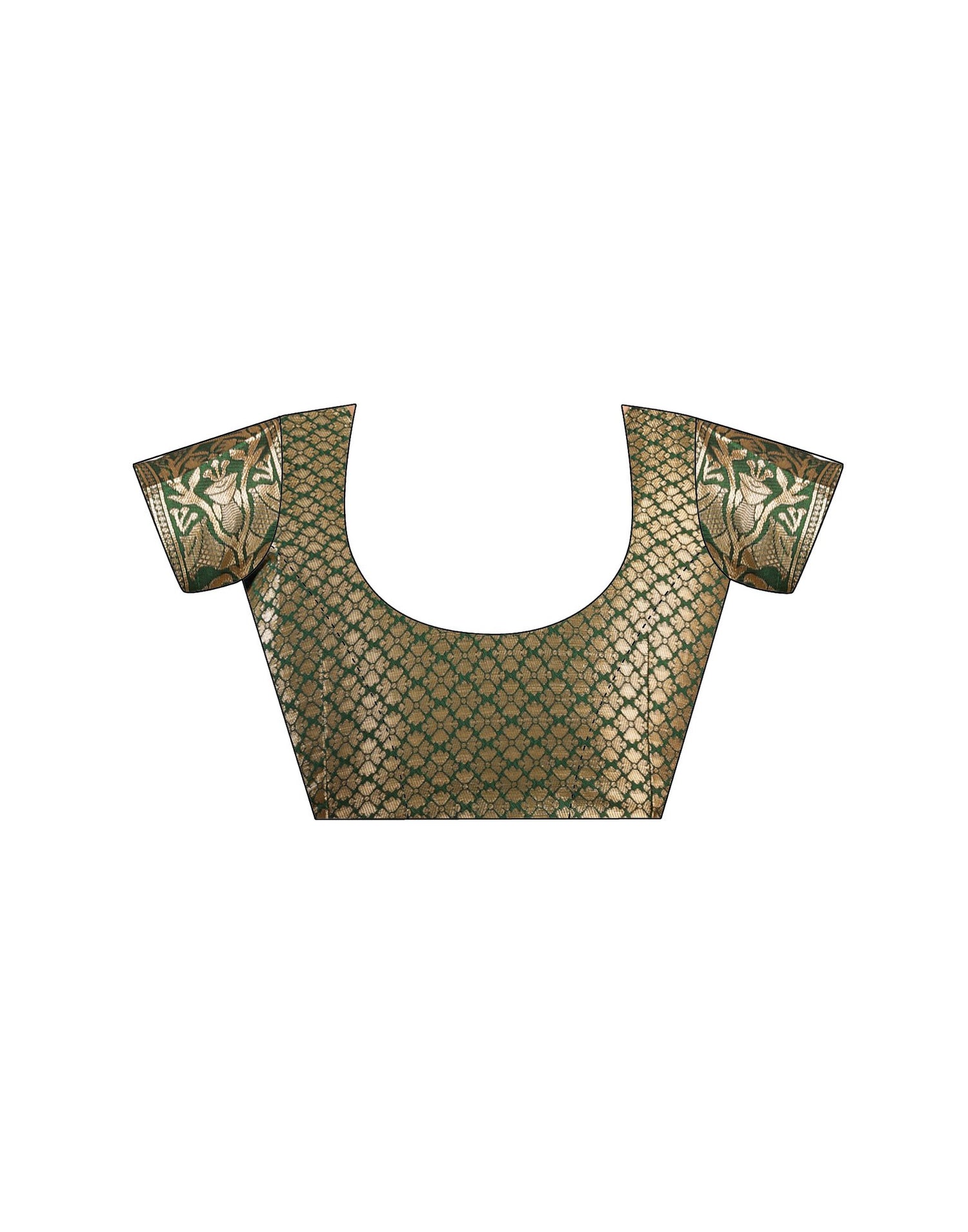 Red Silk Woven Banarasi Saree