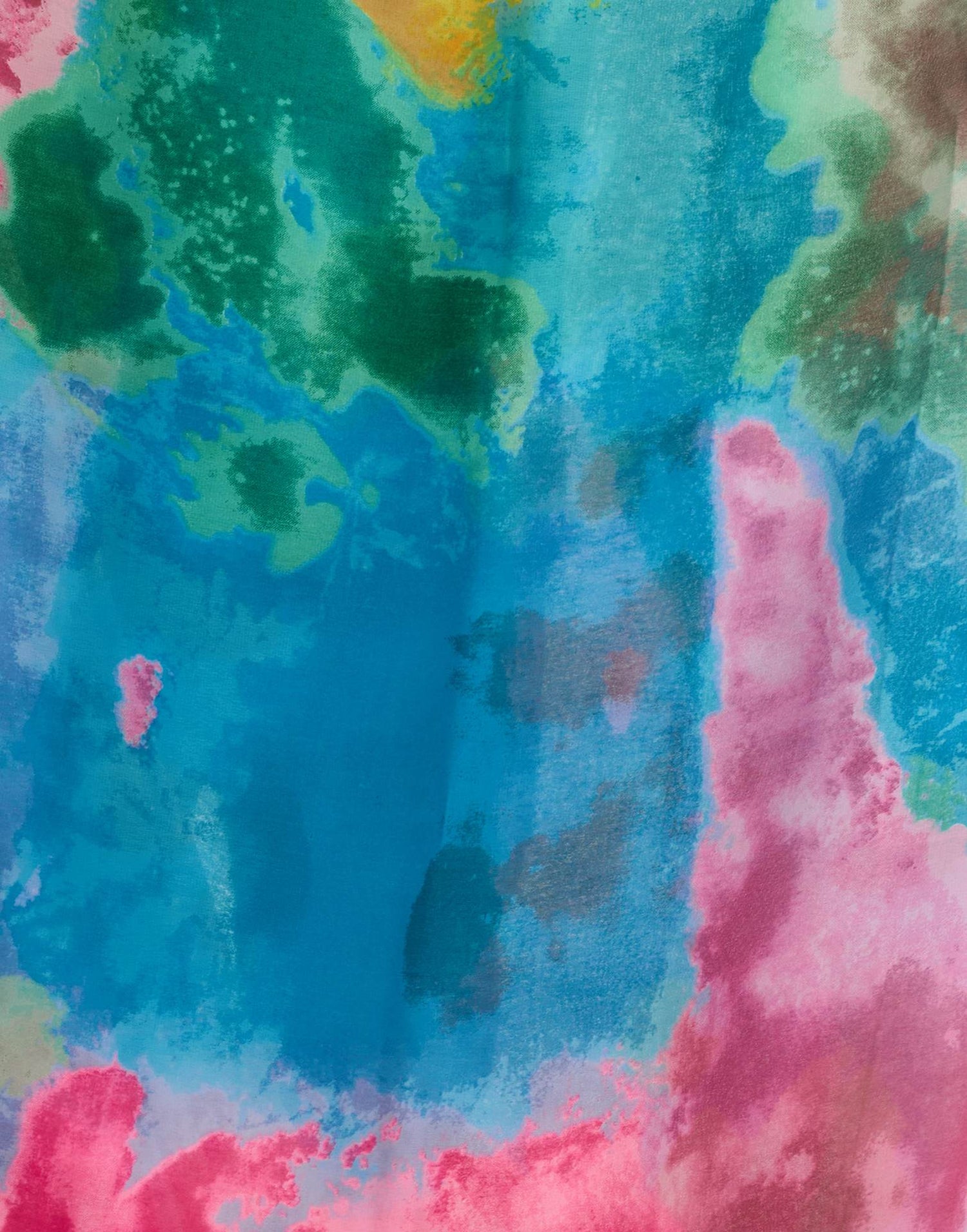 Multicoloured Georgette Printed Saree