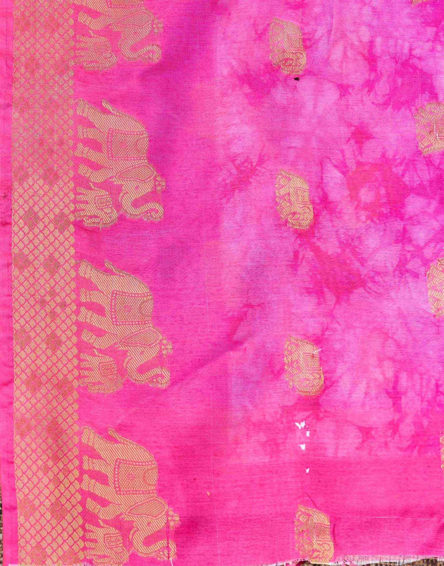 Blue Silk Woven Kanjivaram Saree