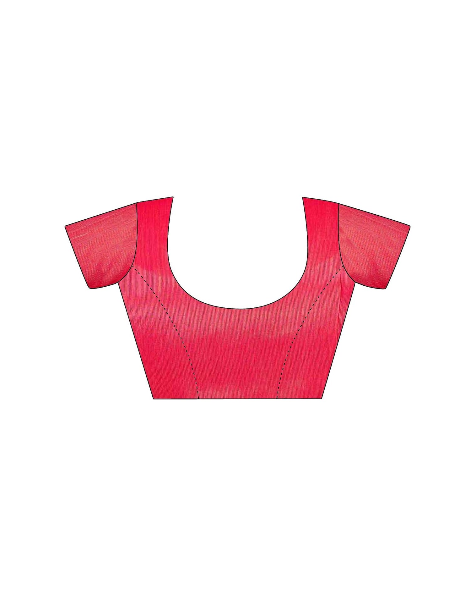 Yellow Chanderi Printed Kalamkari Saree