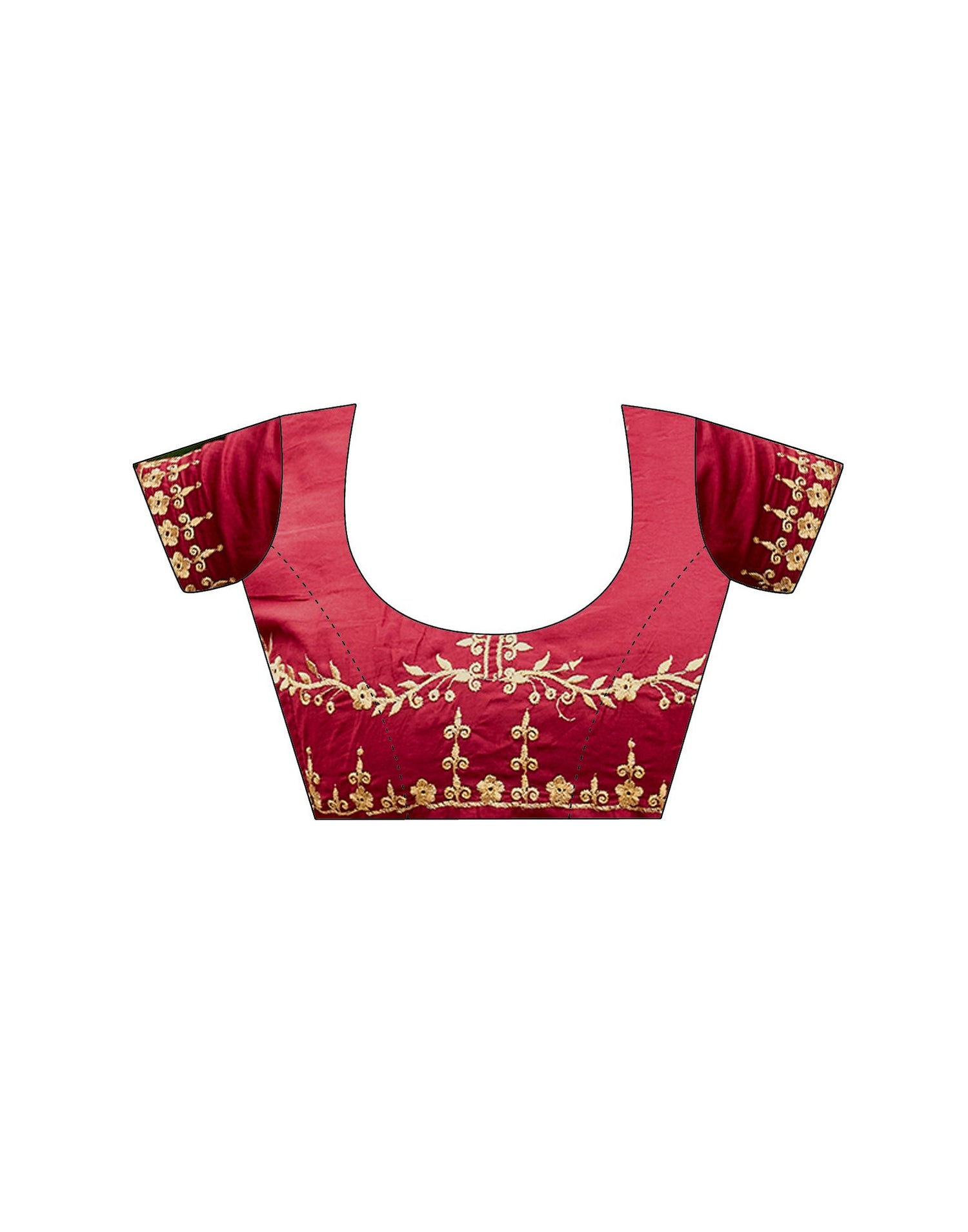 Cream Tussar Silk Printed Saree