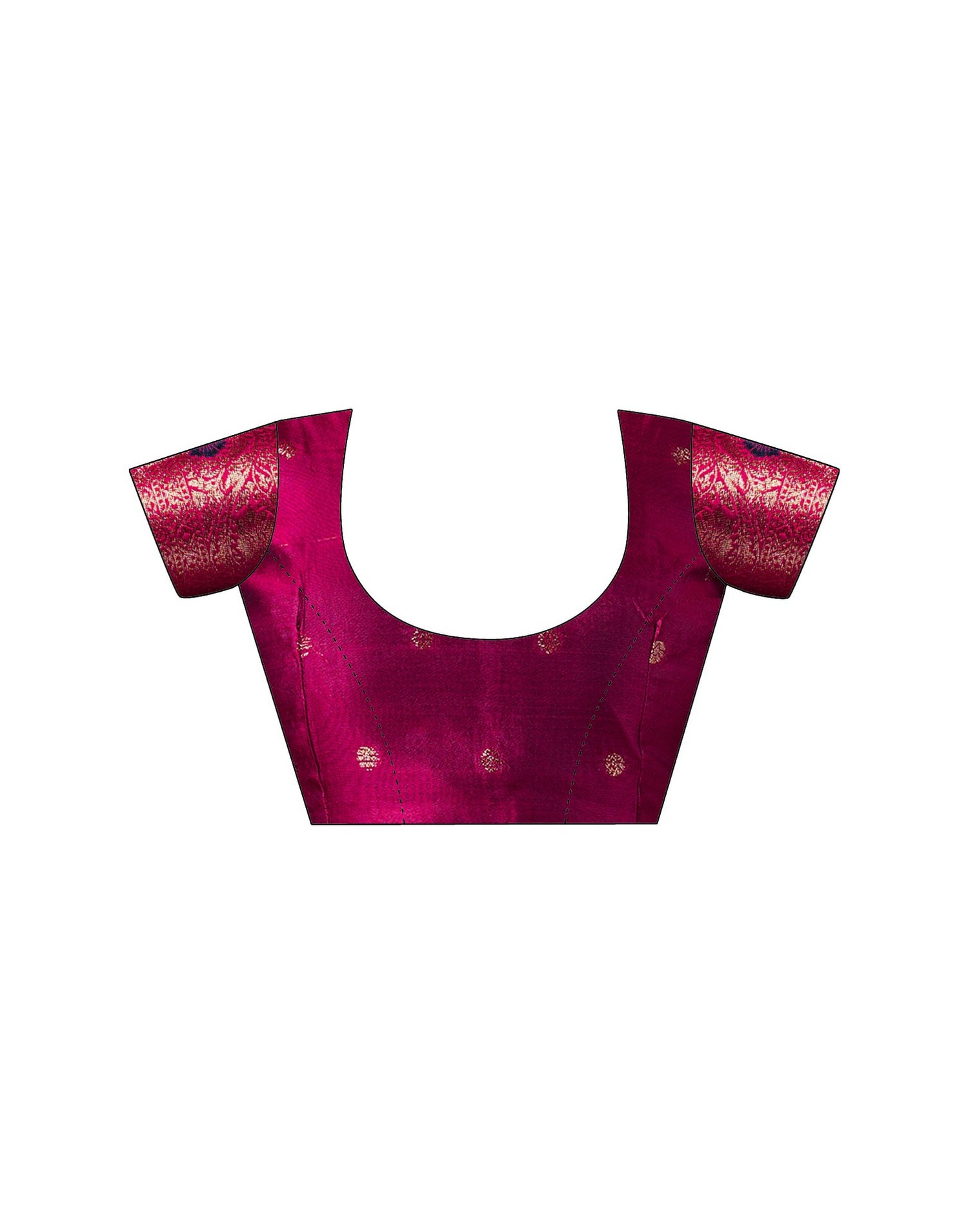 Rama Blue Silk Woven Banarasi Saree