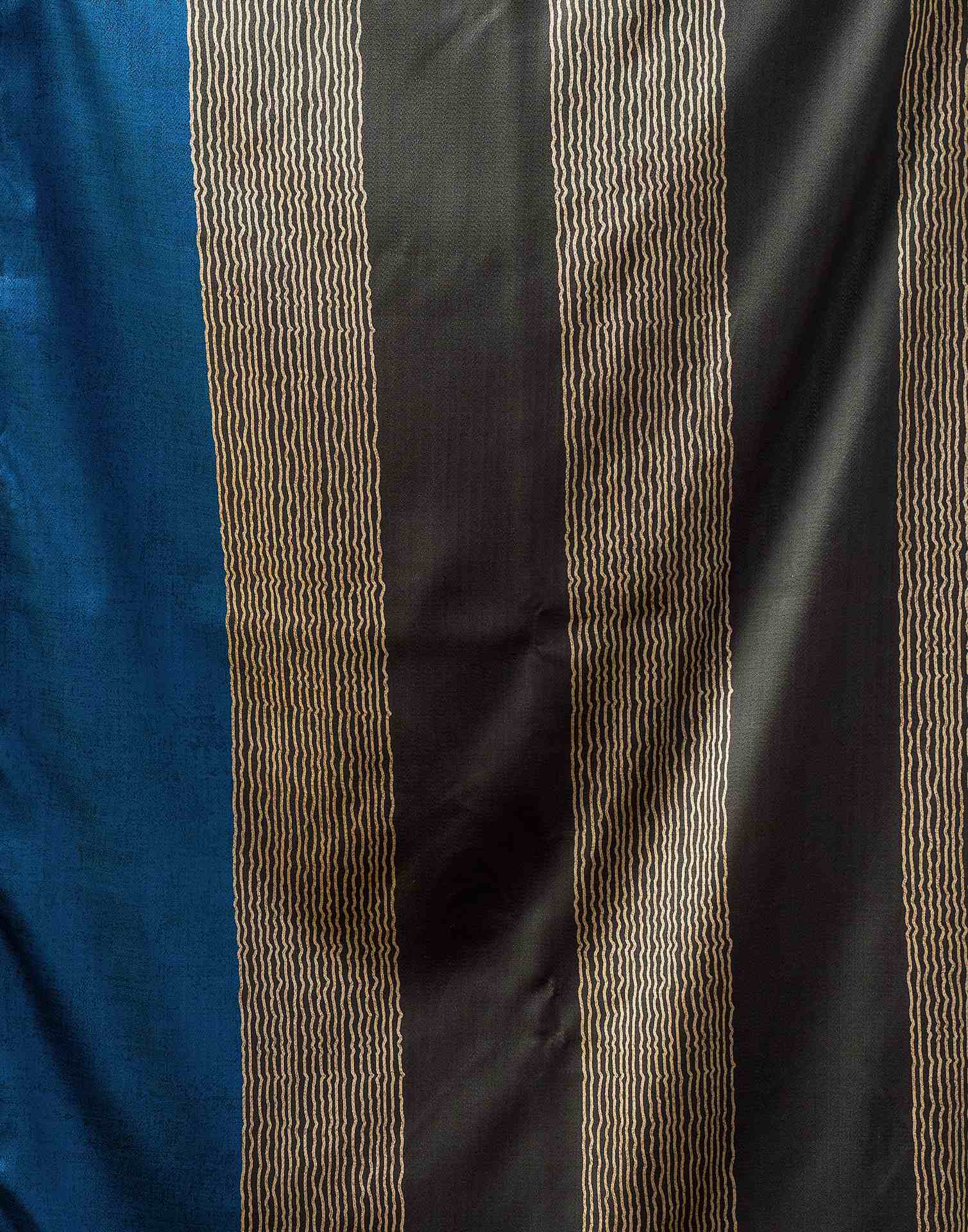 Olive Green Silk Printed Saree