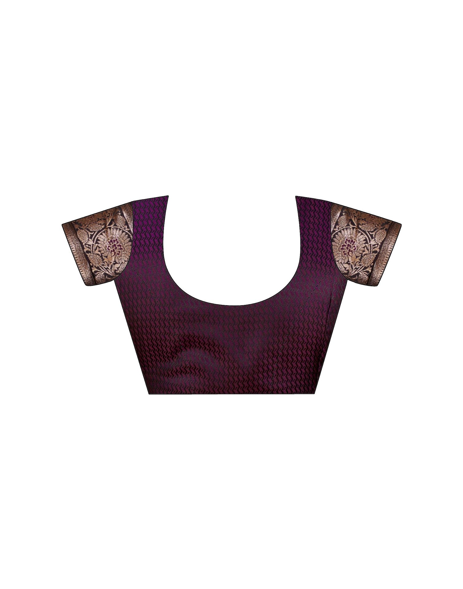 Black Silk Woven Saree