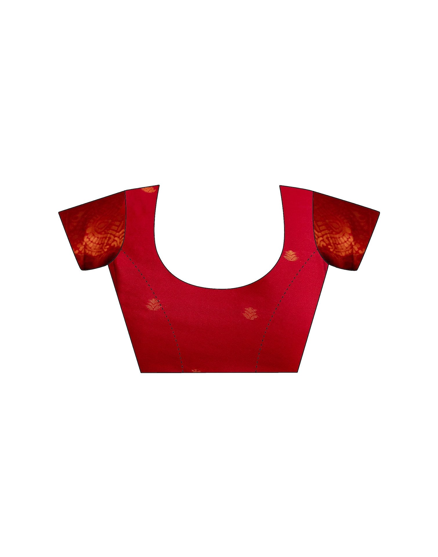 Beige Silk Woven Saree