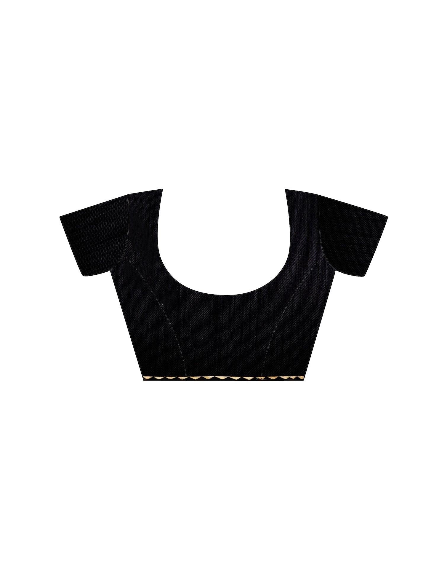 Shweta Tiwari Midnight Black Foil Silk Saree