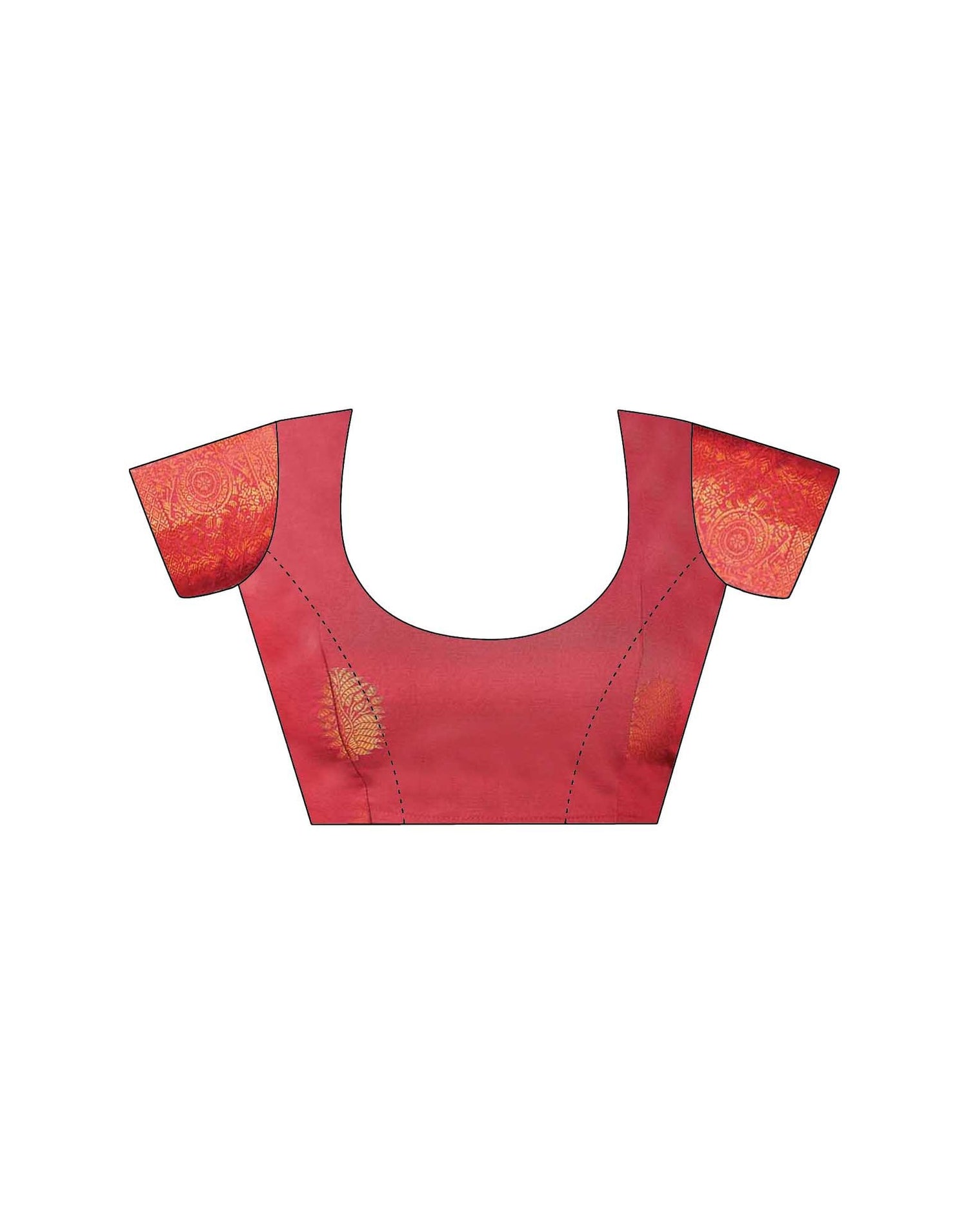 Rama Green Silk Woven Saree