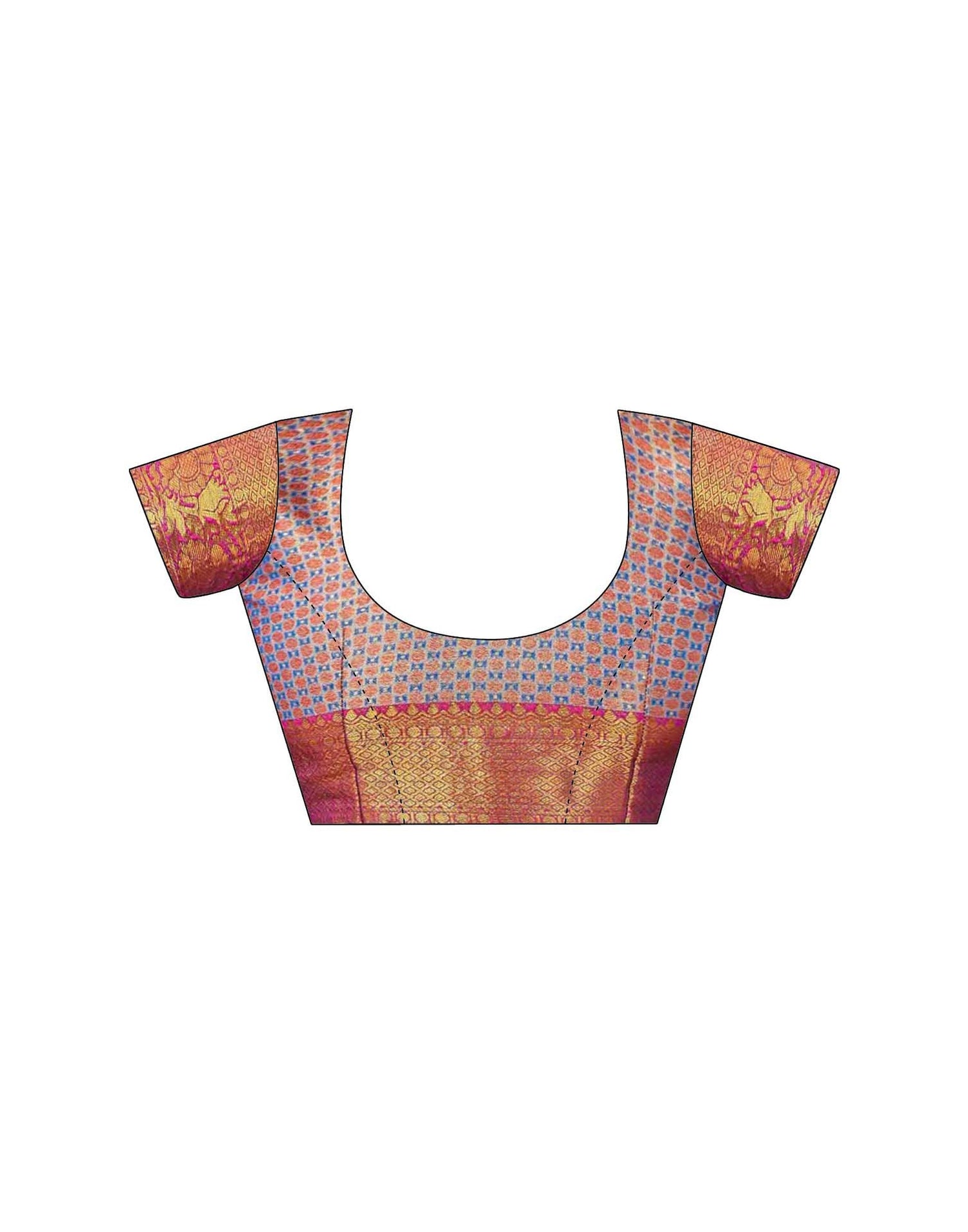 Blue Silk Woven Kanjivaram Saree