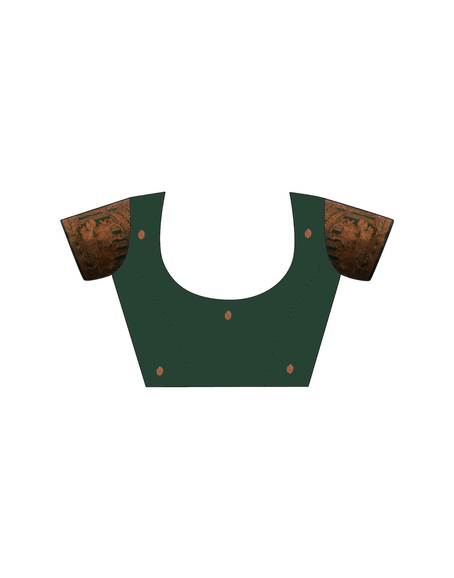 Pista Green Silk Woven Saree