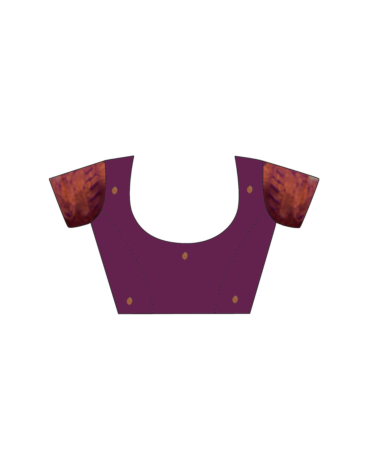 Mauve Silk Woven Saree