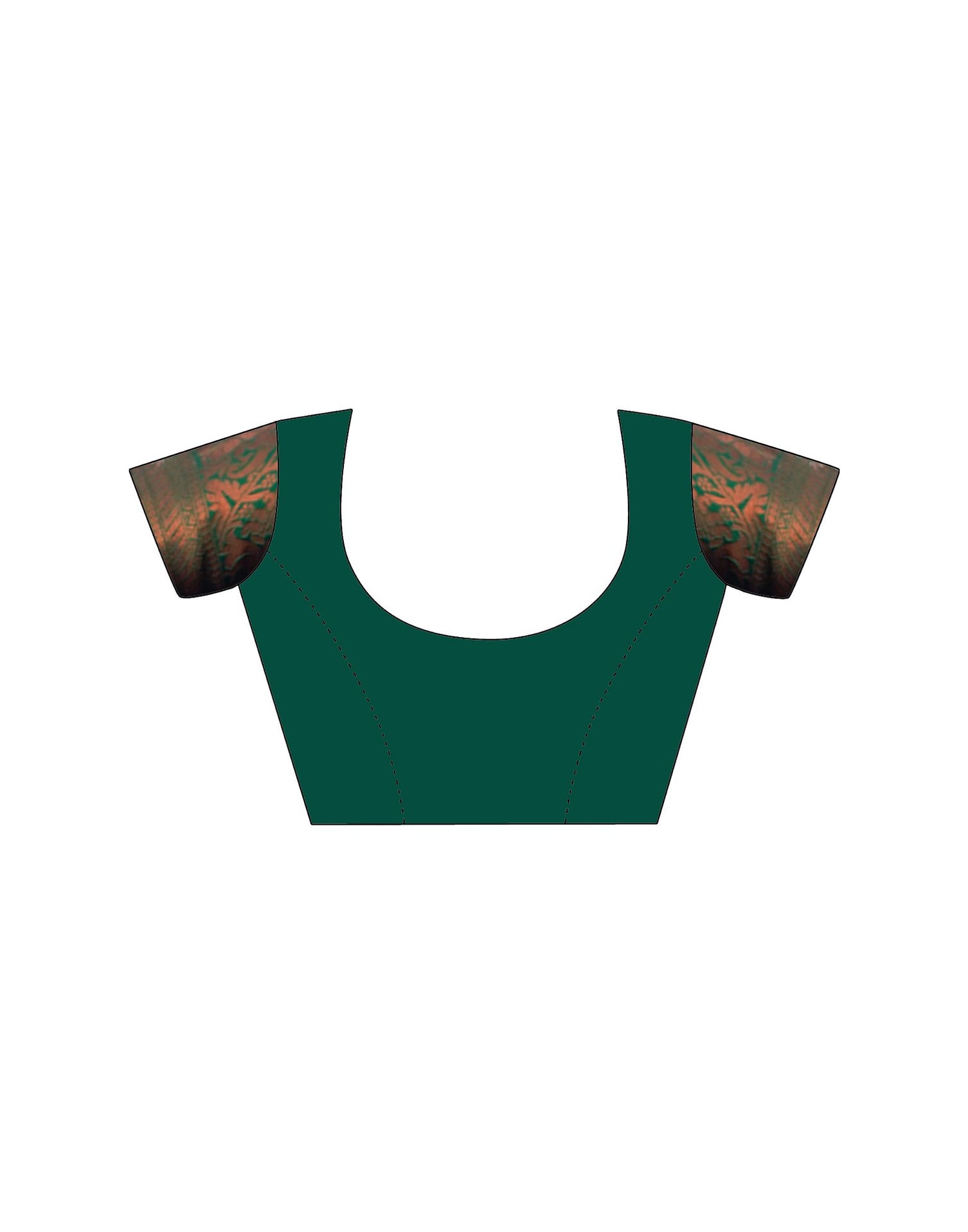 Red Silk Woven Saree