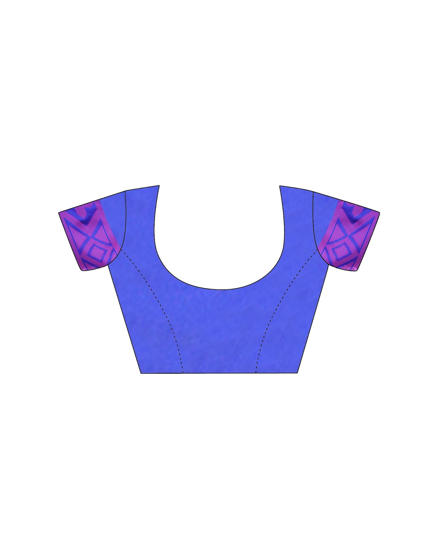 Blue Silk Woven Saree